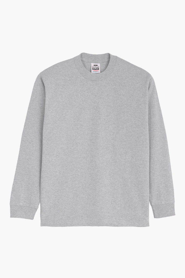 Zwaargewicht T-shirt met lange mouwen - Grijs