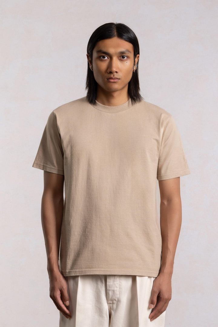 Zwaargewicht T-shirt - Beige