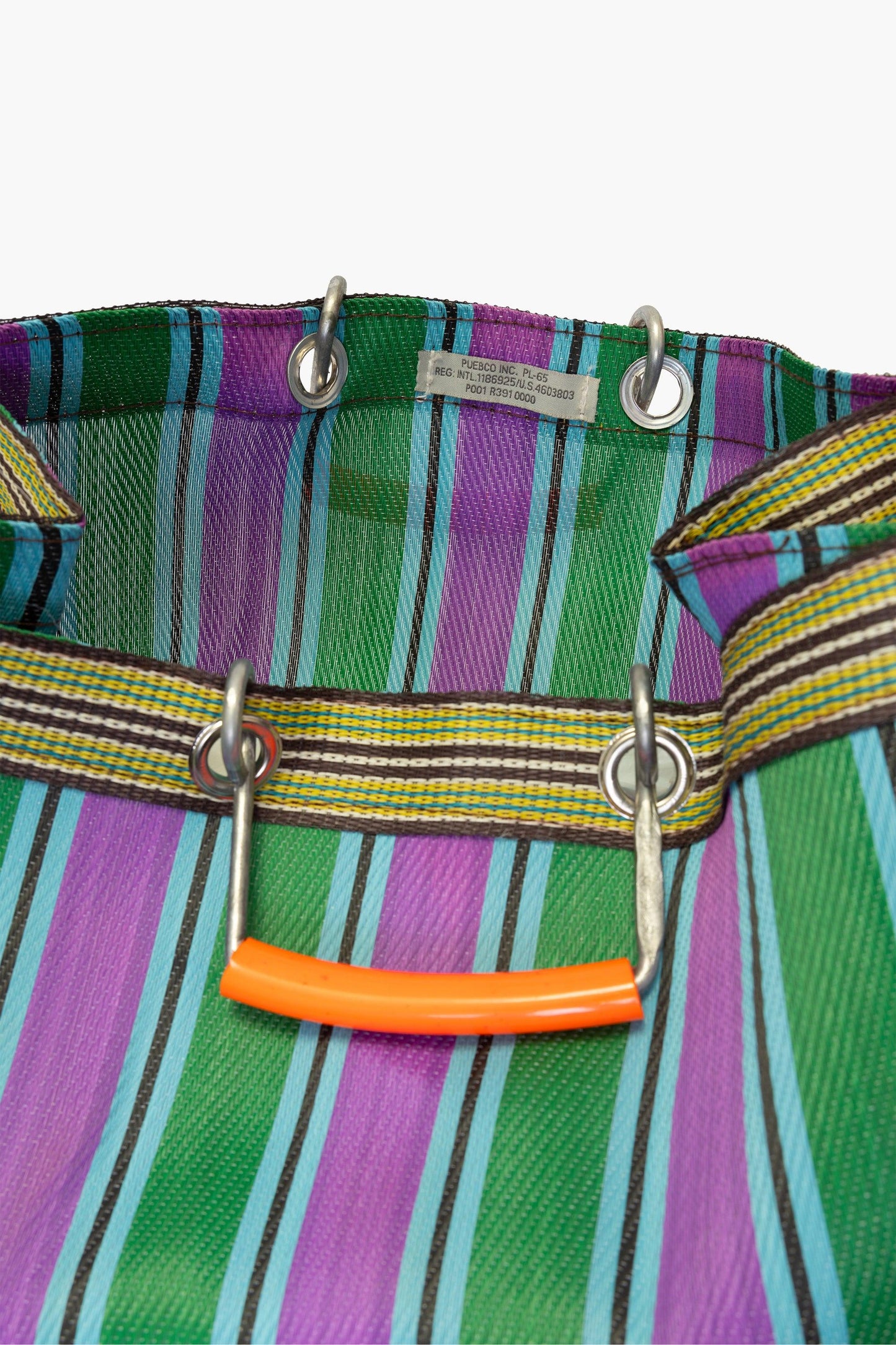 Market bag - Green/Purple