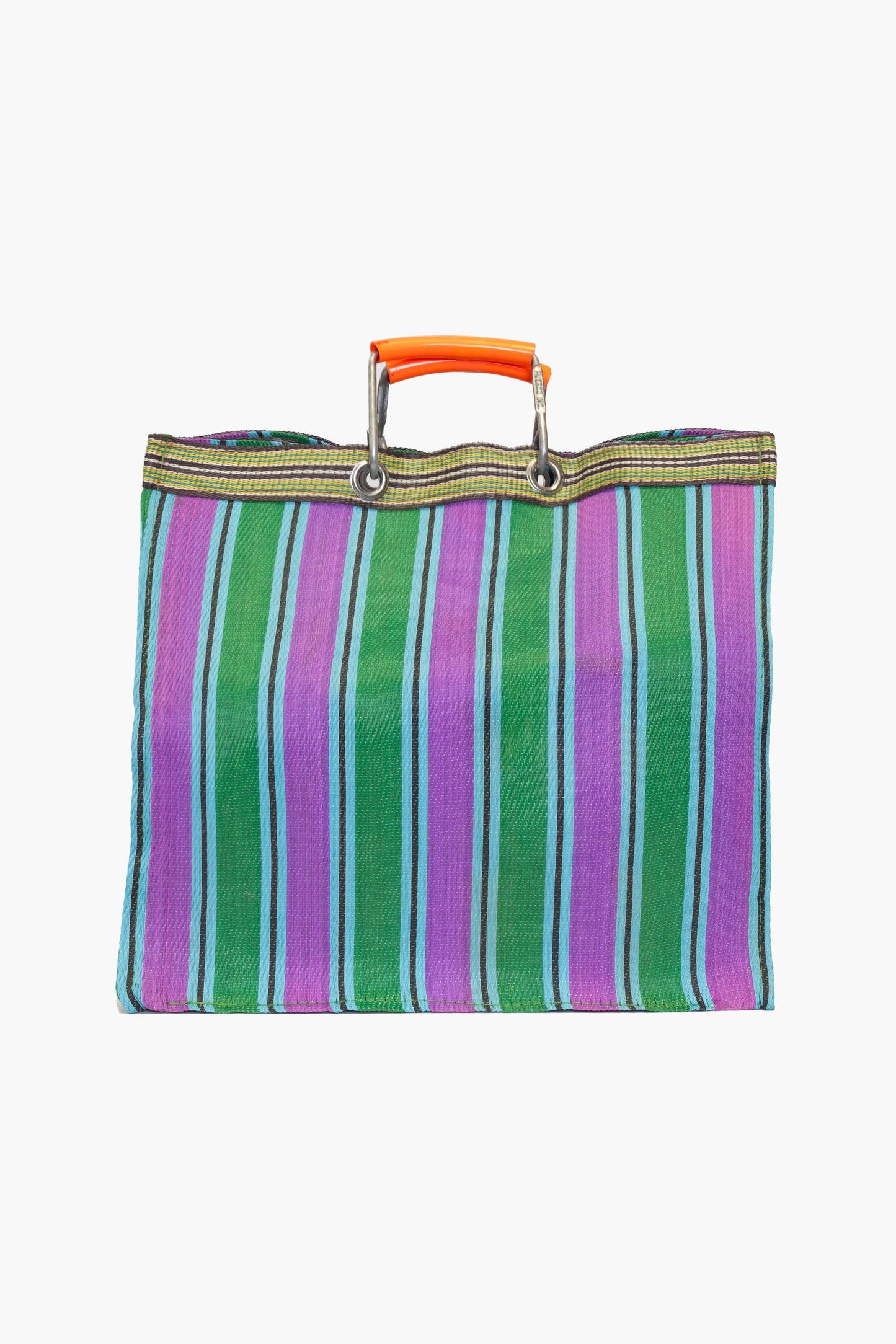 Market bag - Green/Purple
