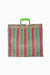 Market Bag - Groen/Rood