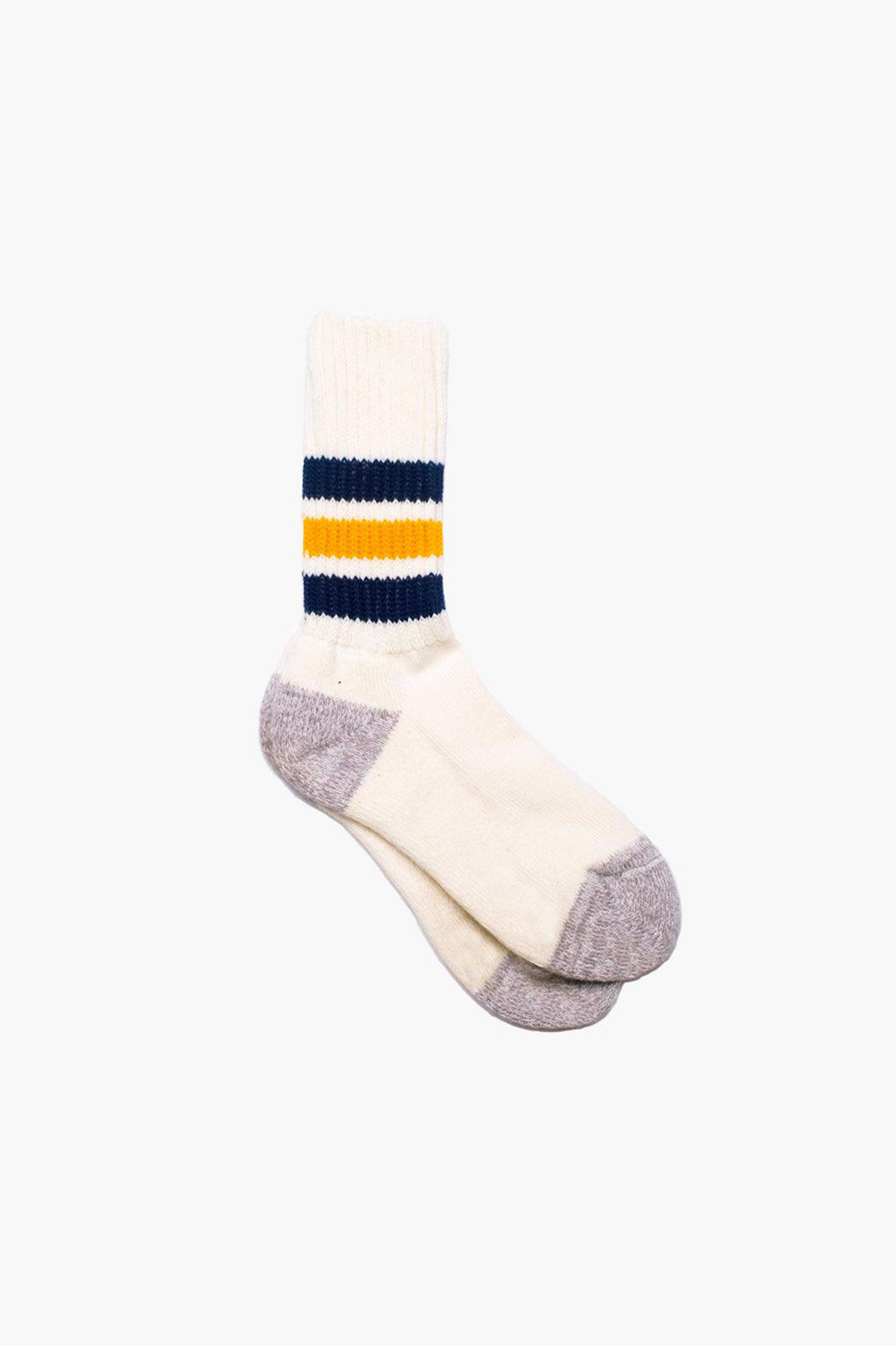 Crew Socks Old School Navy/Yellow