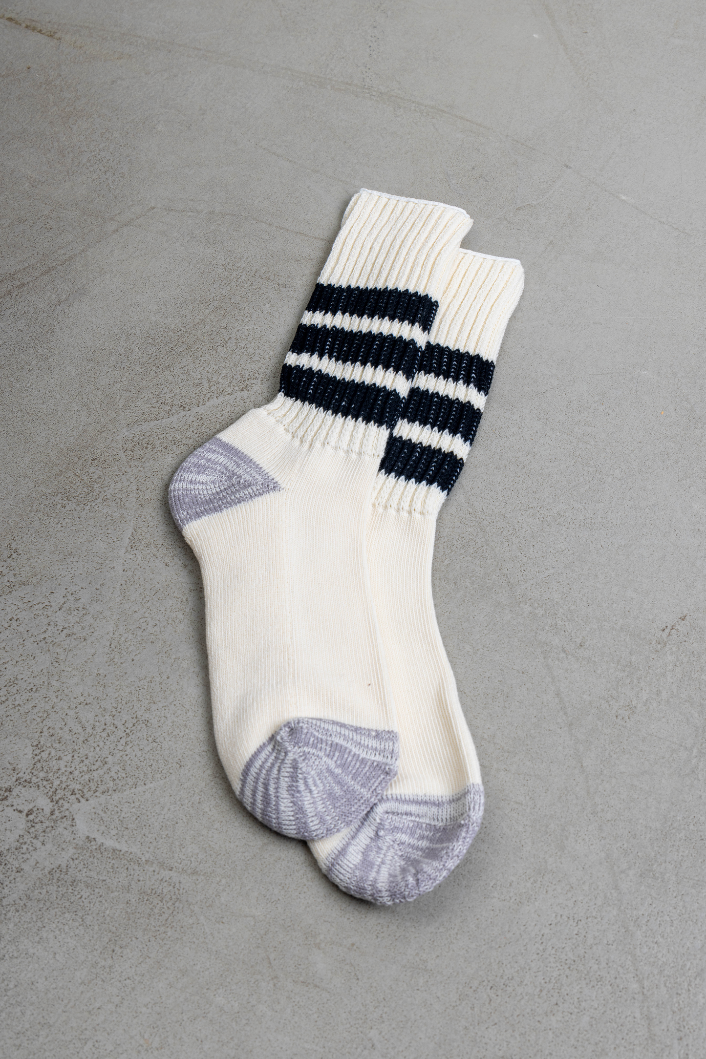 Old School Crew Socks Black