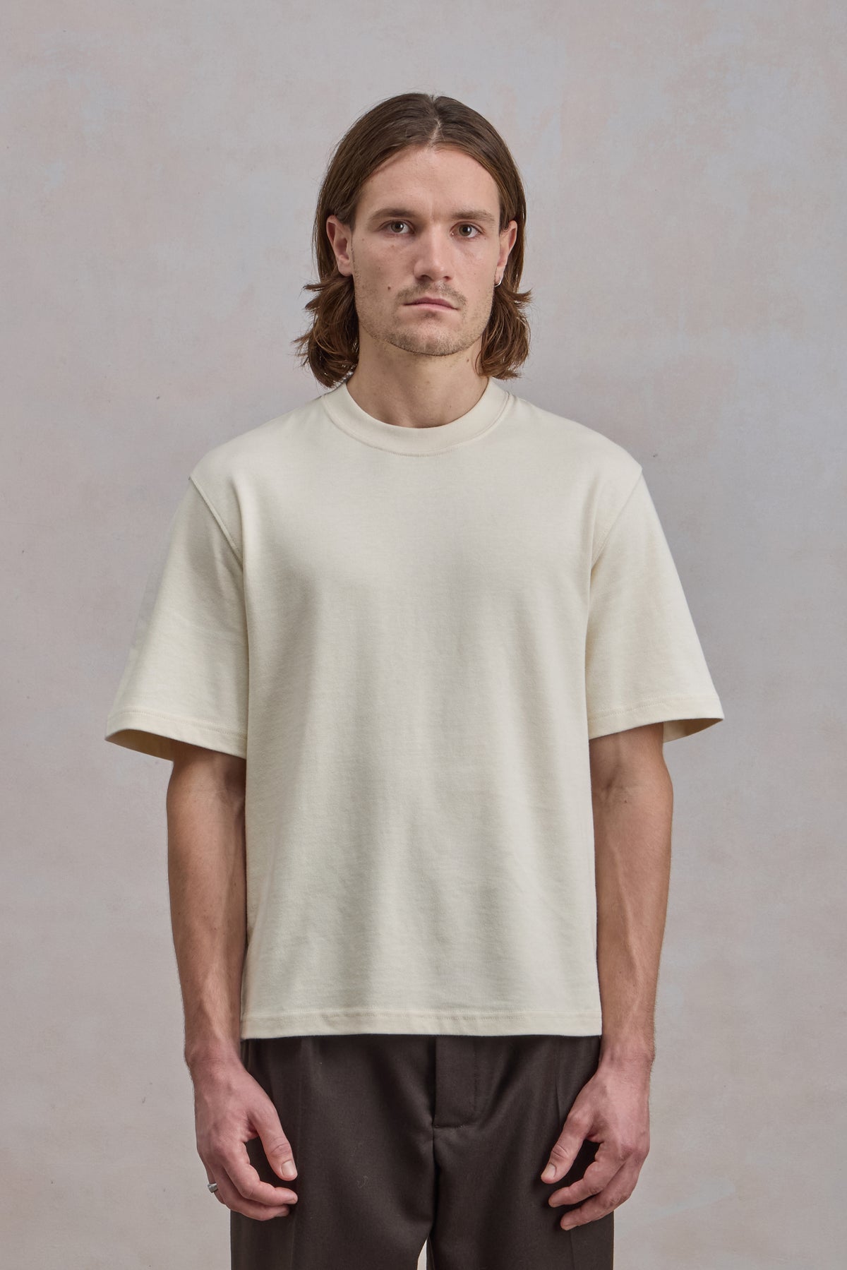 nuuuance 3-pack 'Chuuunky tee' - Blanc/Natural/Off-White
