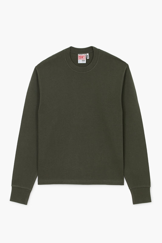 T-shirt 'Chuuunky Tee' Manches Longues - Vert Foncé