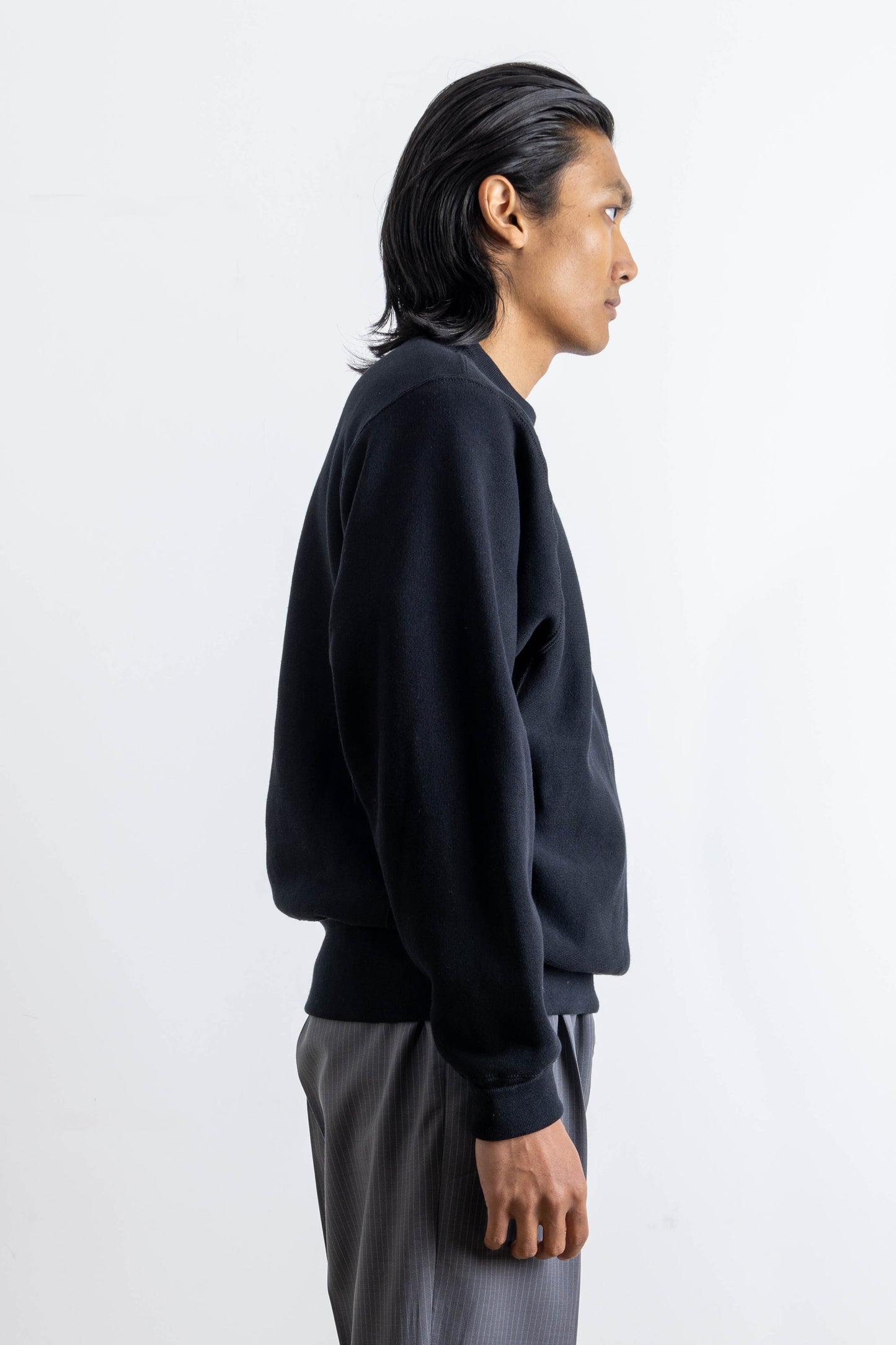 Sweatshirt crewneck Max-weight Noir
