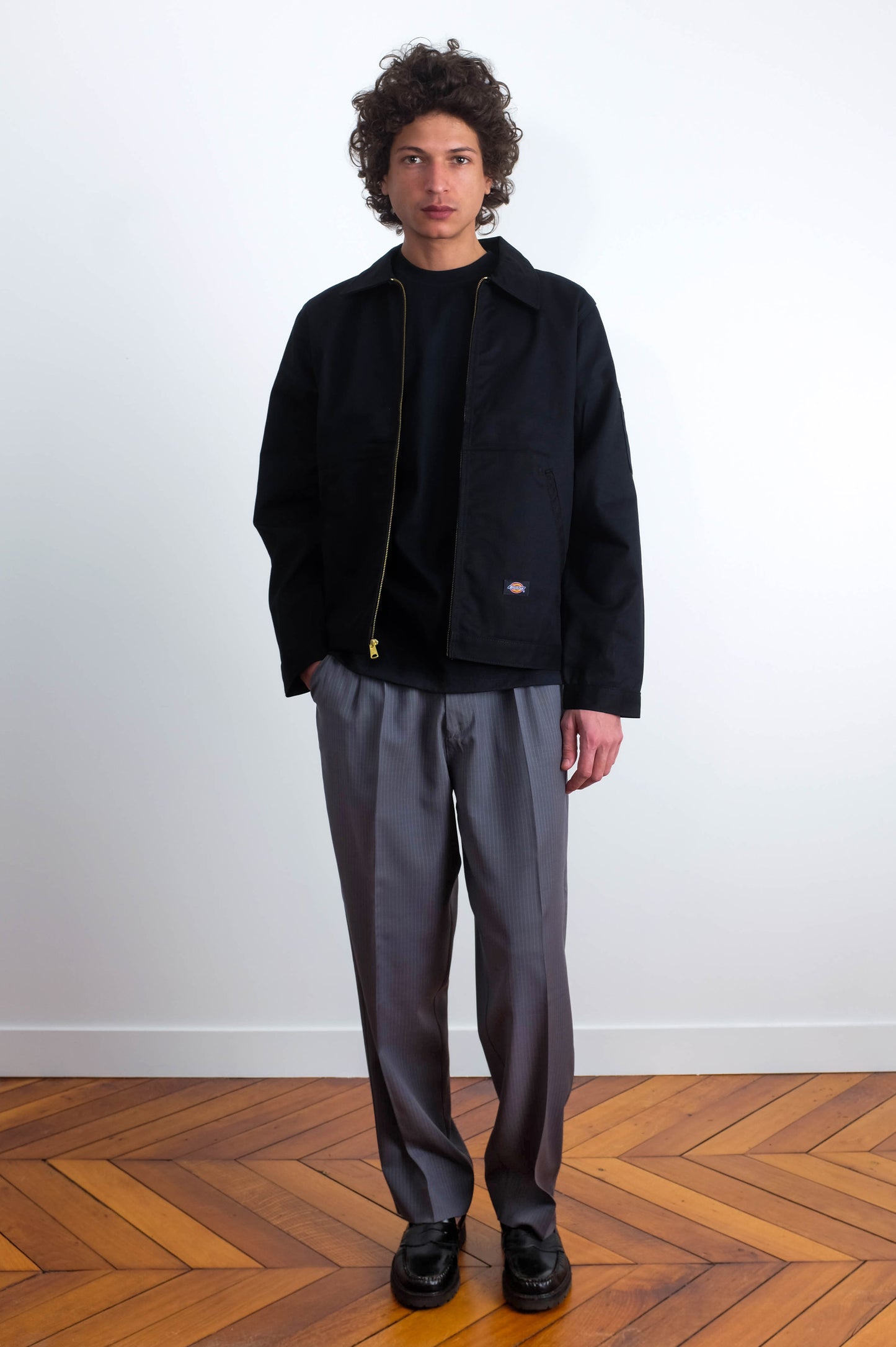 Eisenhower Lined Jacket Black