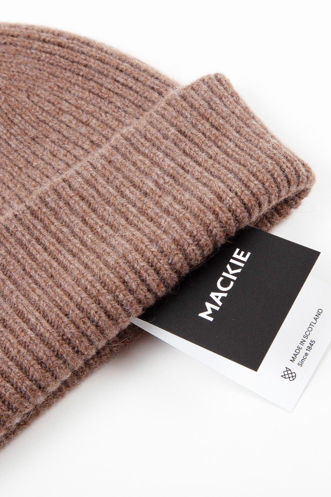 Wool Beanie - Brown