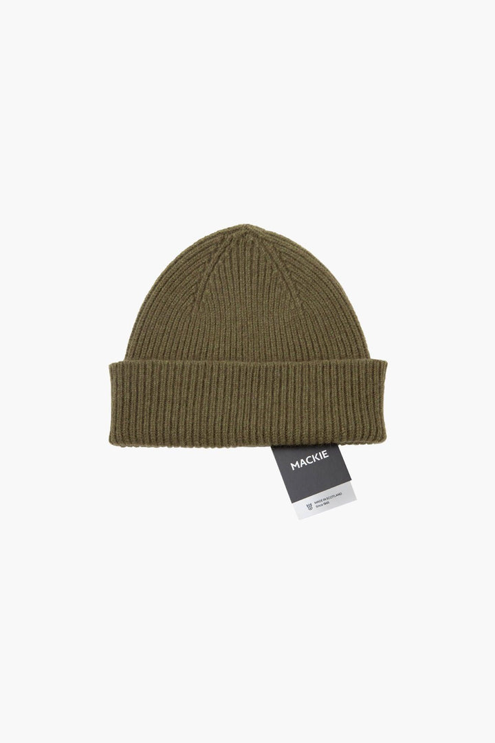 MACKIE Bonnet en laine vert militaire - suuupply