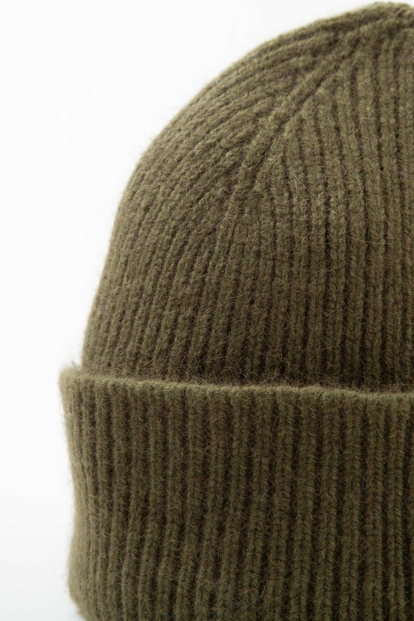 MACKIE Bonnet en laine vert militaire - suuupply
