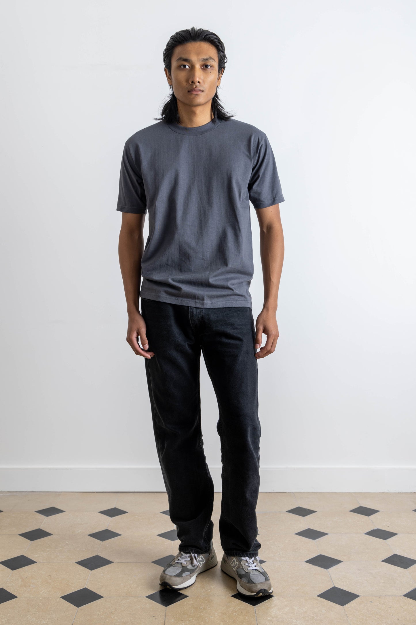 T-shirt Heavyweight Gris anthracite