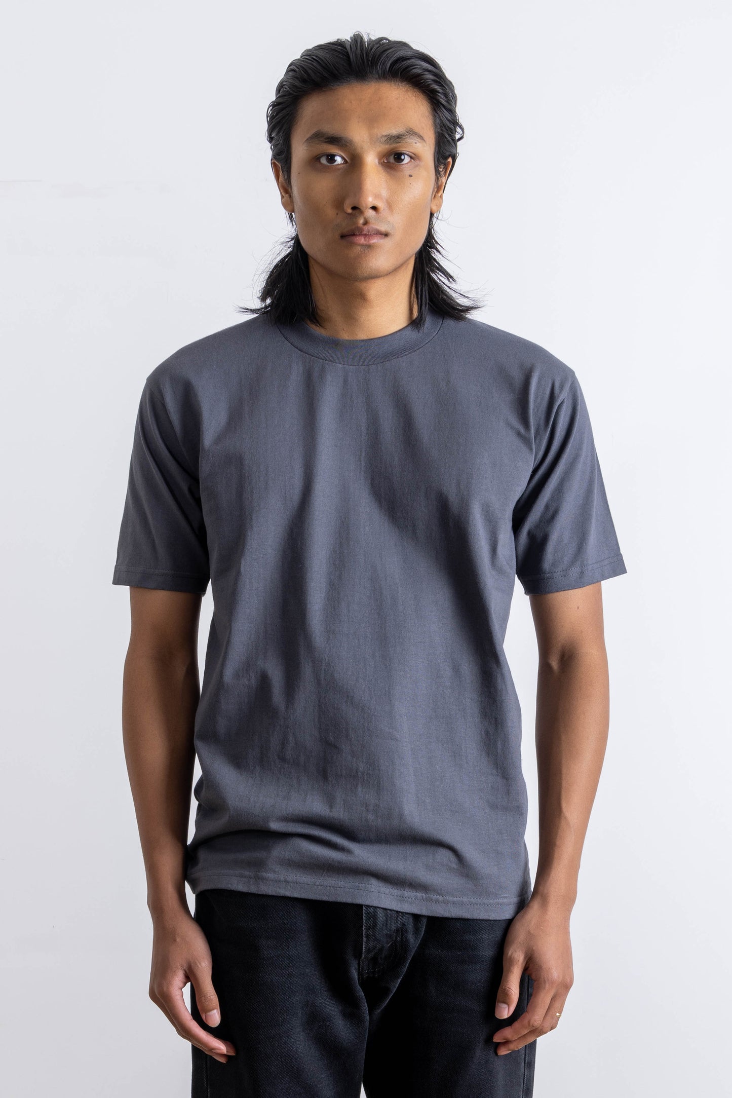 T-shirt Heavyweight Gris anthracite
