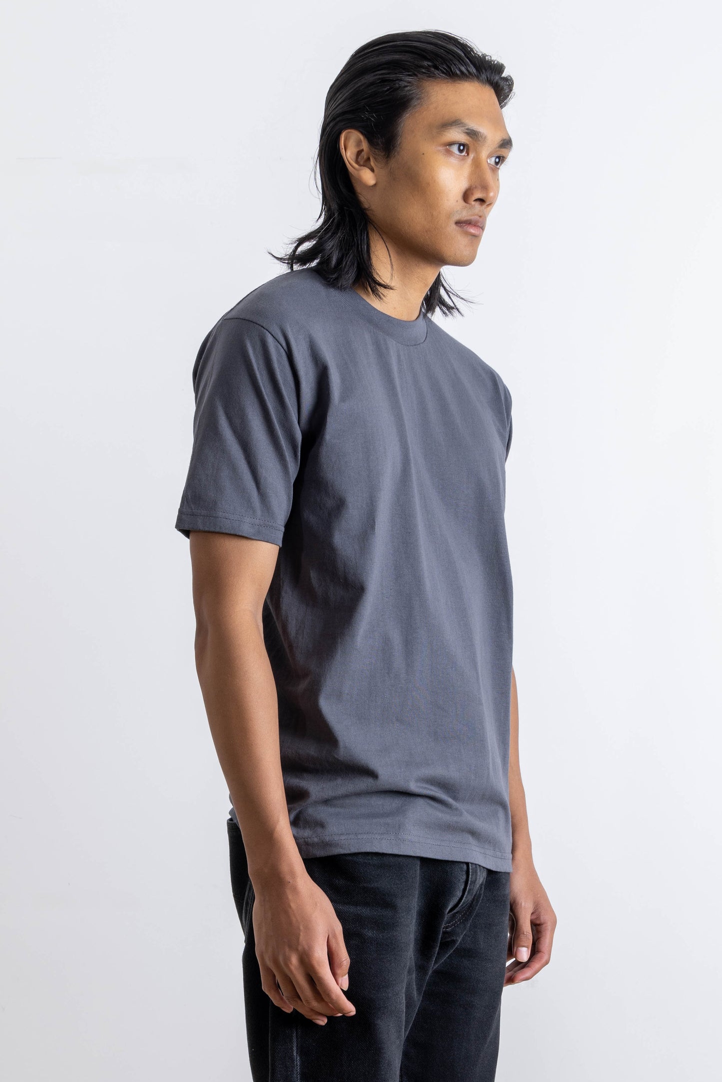 T-shirt Heavyweight Gris anthracite