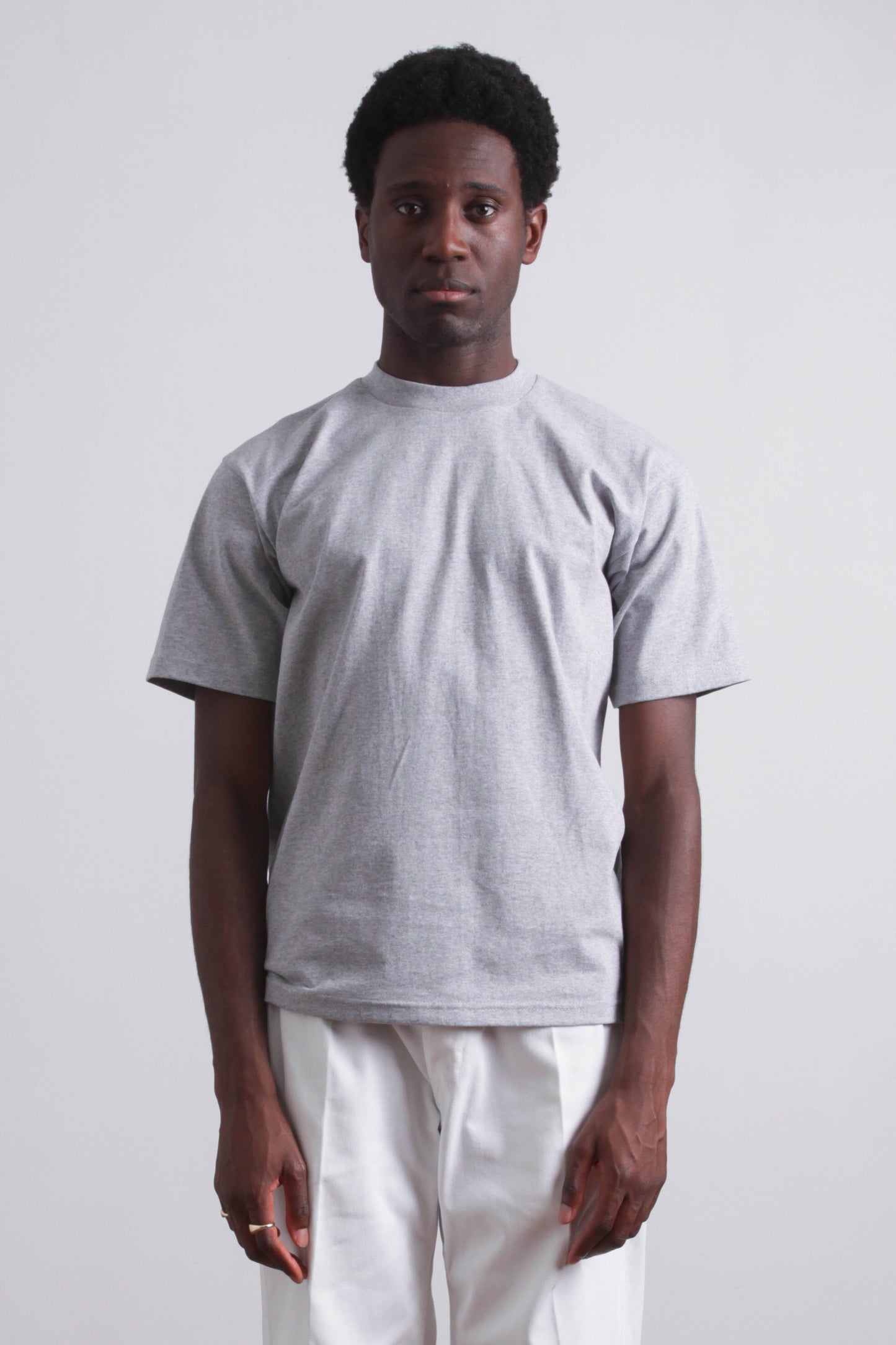 Heavyweight T-Shirt Heather Grey