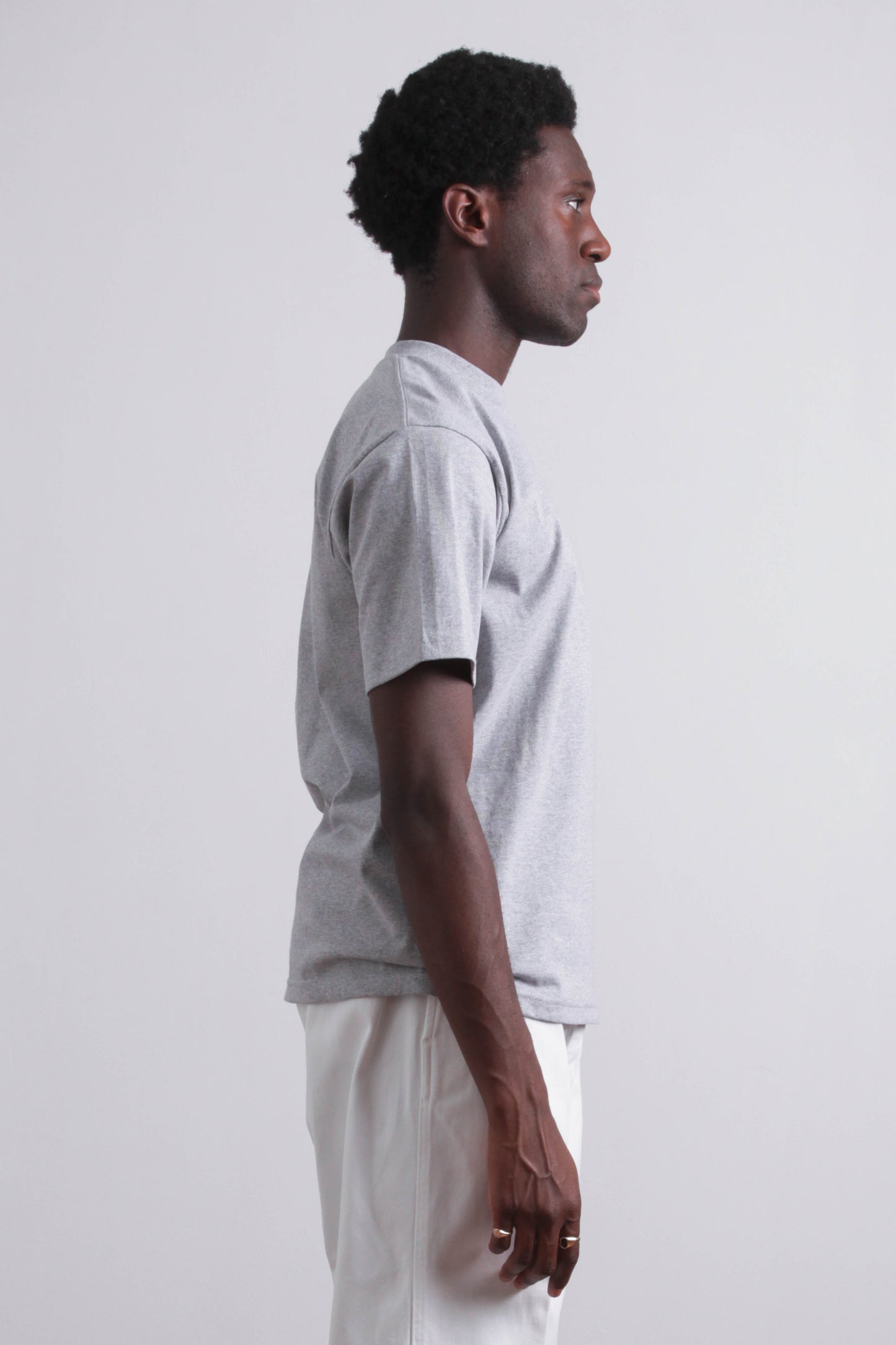 Heavyweight T-Shirt Heather Grey