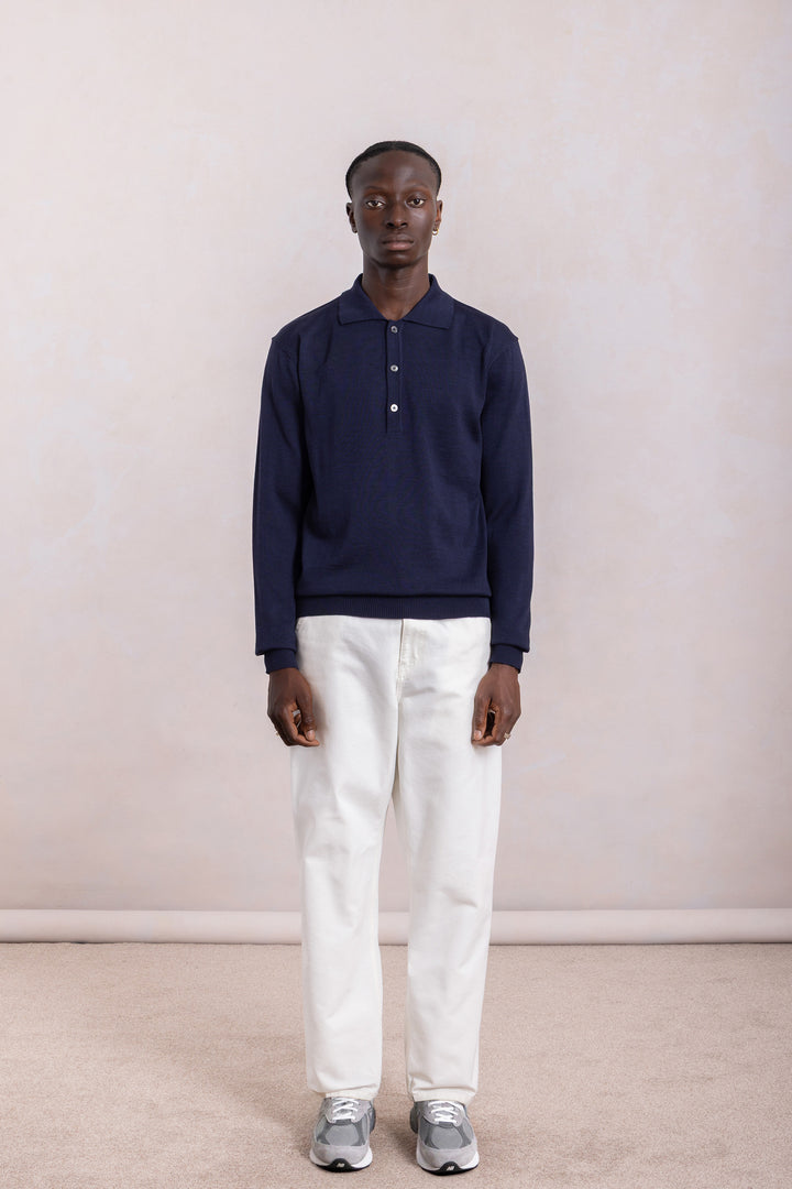 Another Polo Shirt – Marineblauw