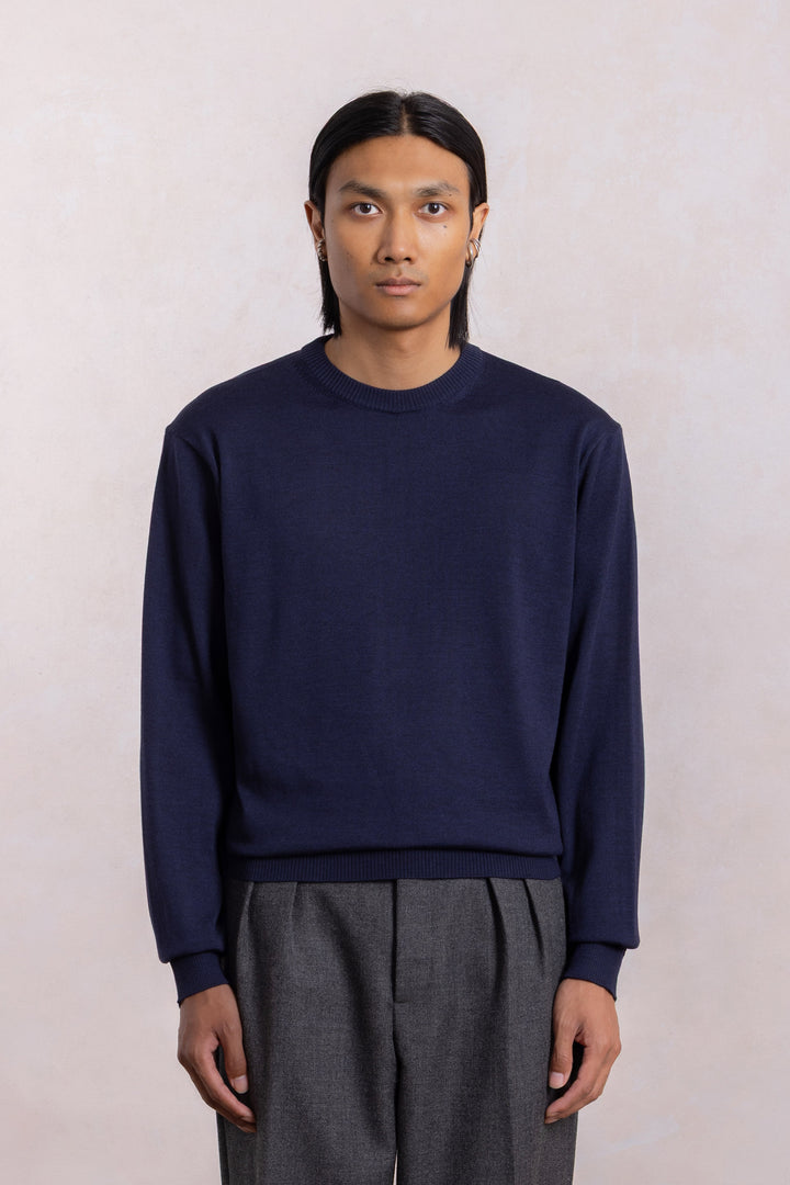 Another Sweater - Marineblauw