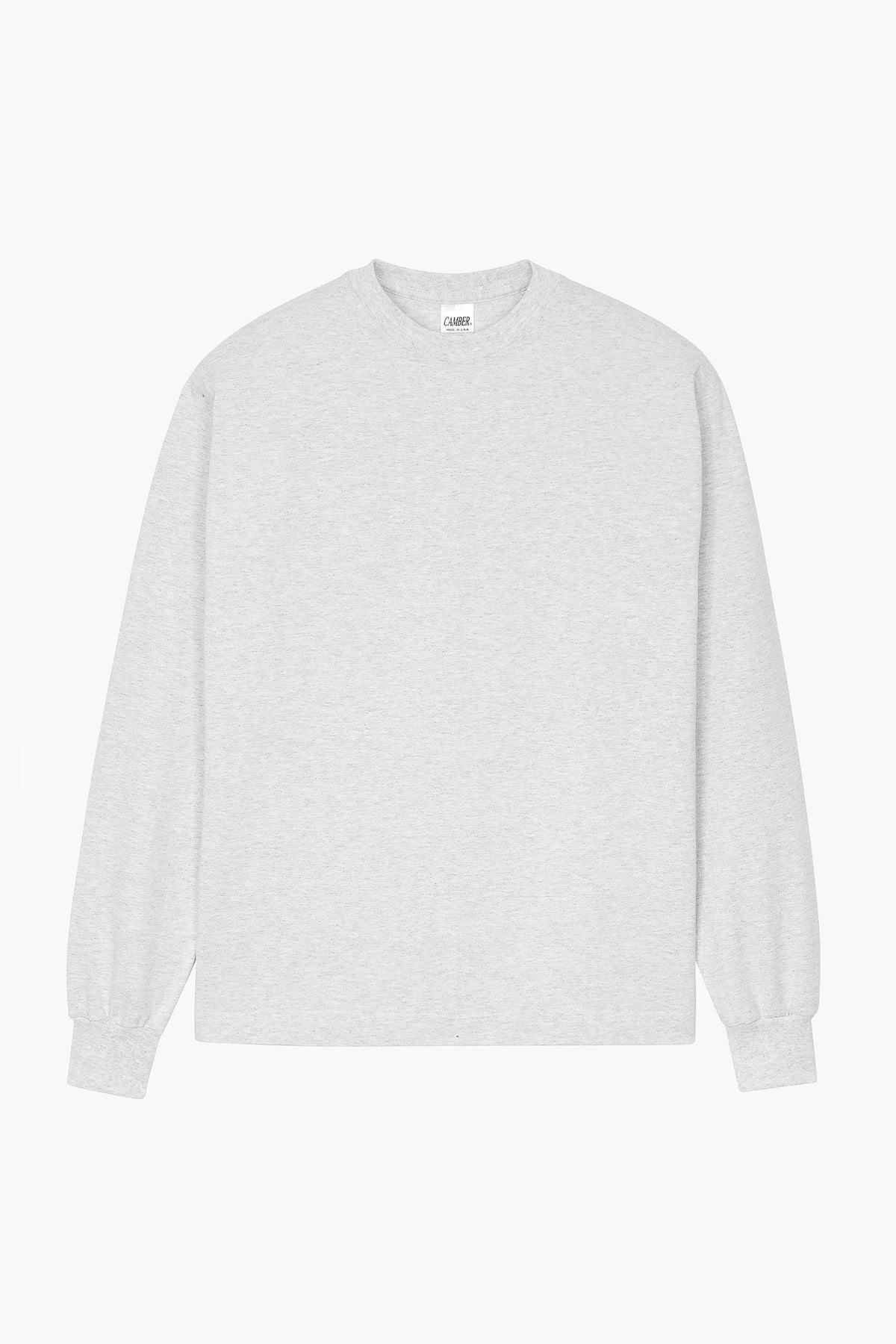 Max-weight t-shirt met lange mouwen - Gemêleerd grijs
