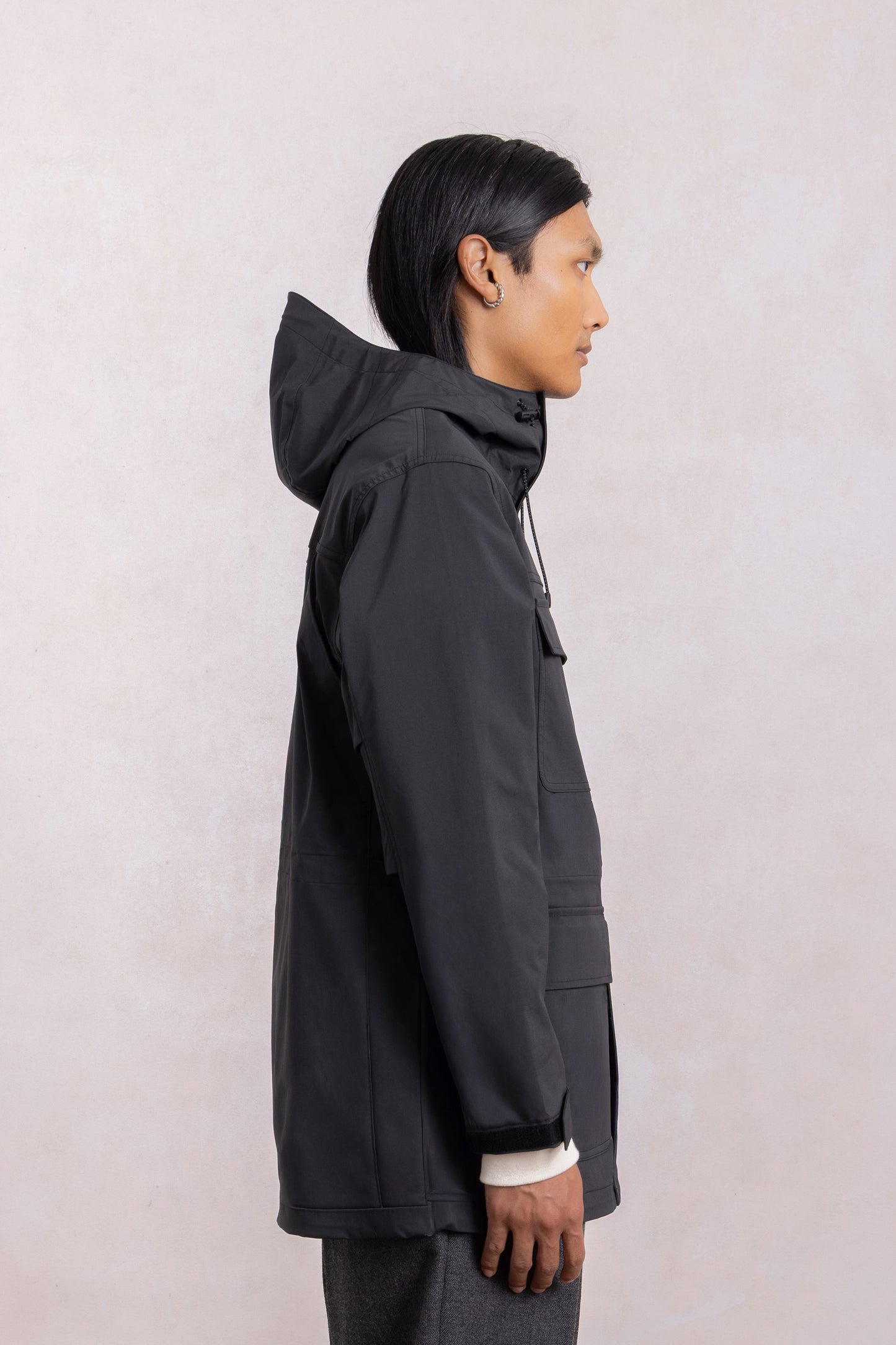 Bowden Jacket - Zwart nylon