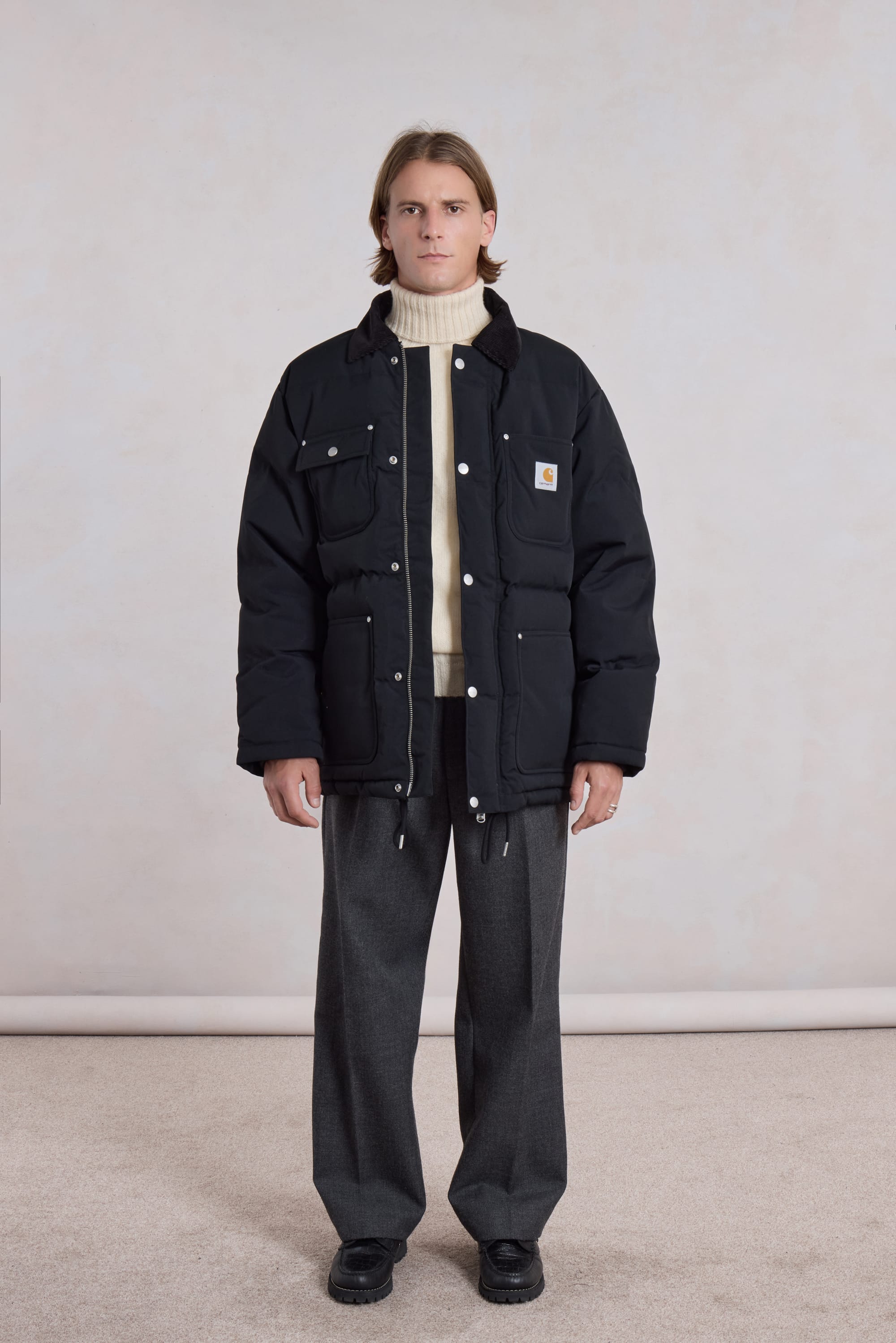 CARHARTT WIP - Rayler Jacket Black Nylon – suuupply