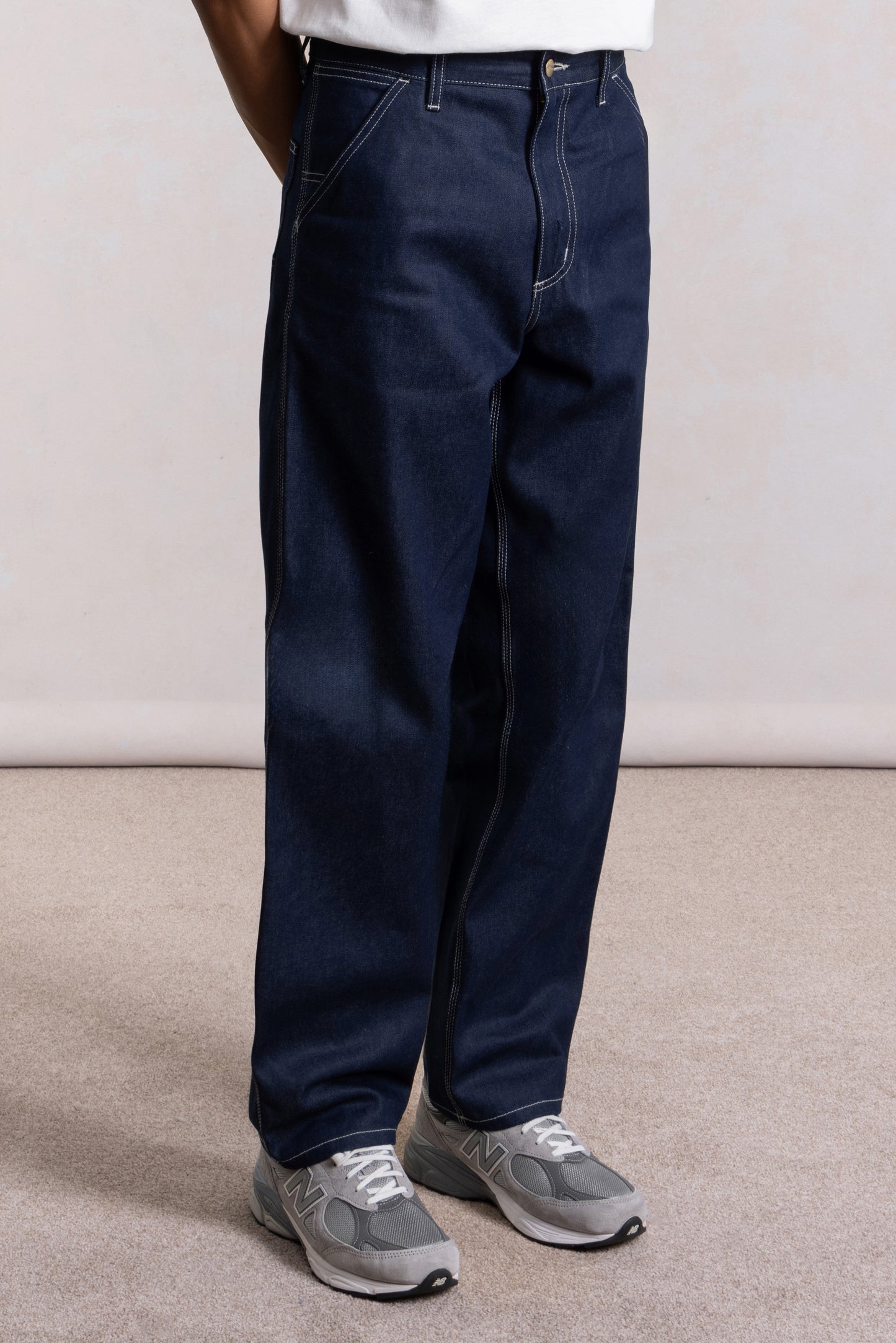 Simple pant - Denim one wash