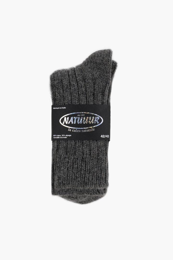 Chaussettes Laine/Alpaga - Gris