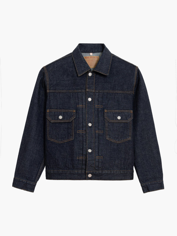 Veste Trucker Type II 'Pioneer Jacket' - Denim Selvedge Brut