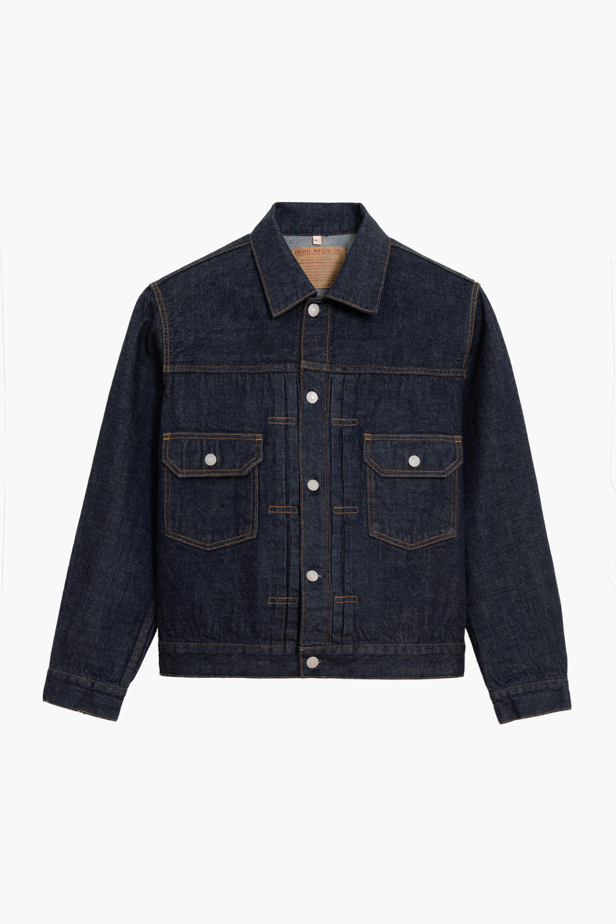Demil MFG - Type II Trucker Jacket 'Pioneer Jacket' Raw Selvedge Denim ...