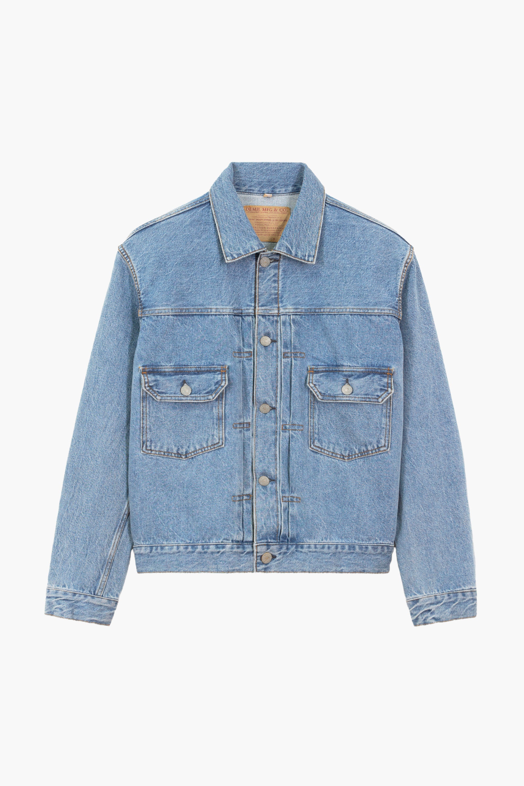 Demil MFG - Type II Trucker Jacket 'Pioneer Jacket' Denim Selvedge ...
