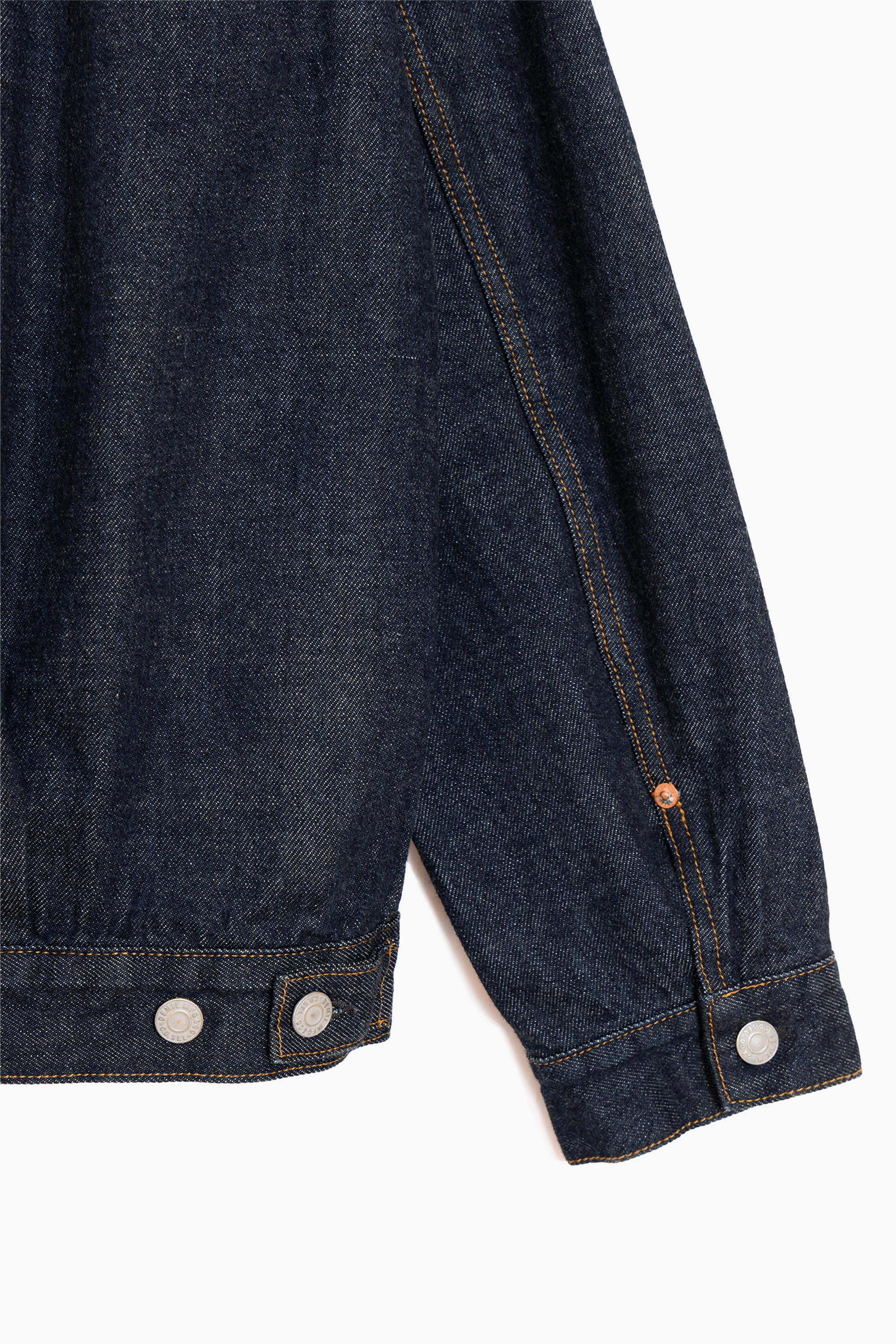 Demil MFG - Veste Trucker Type II 'Pioneer Jacket' Denim Selvedge Brut ...