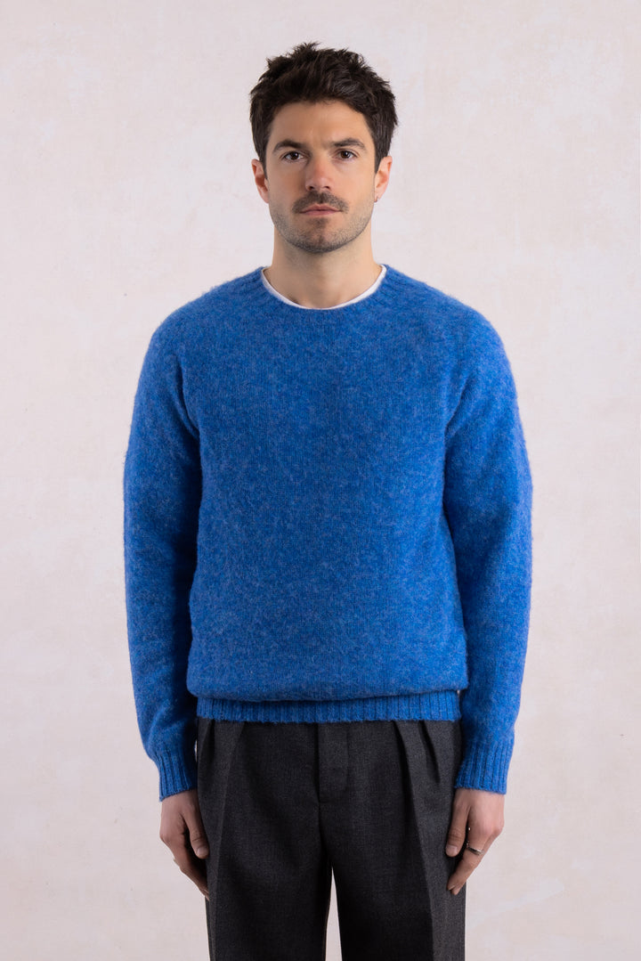 Pull Shaggy Dog en laine - Royal Blue