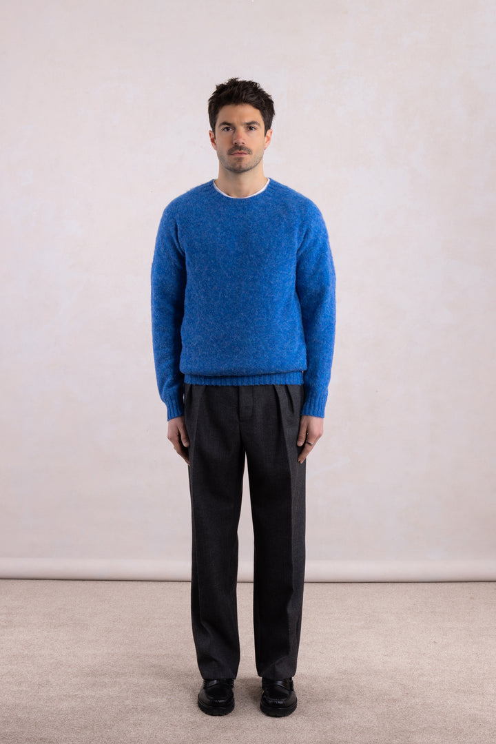 Pull Shaggy Dog en laine - Royal Blue