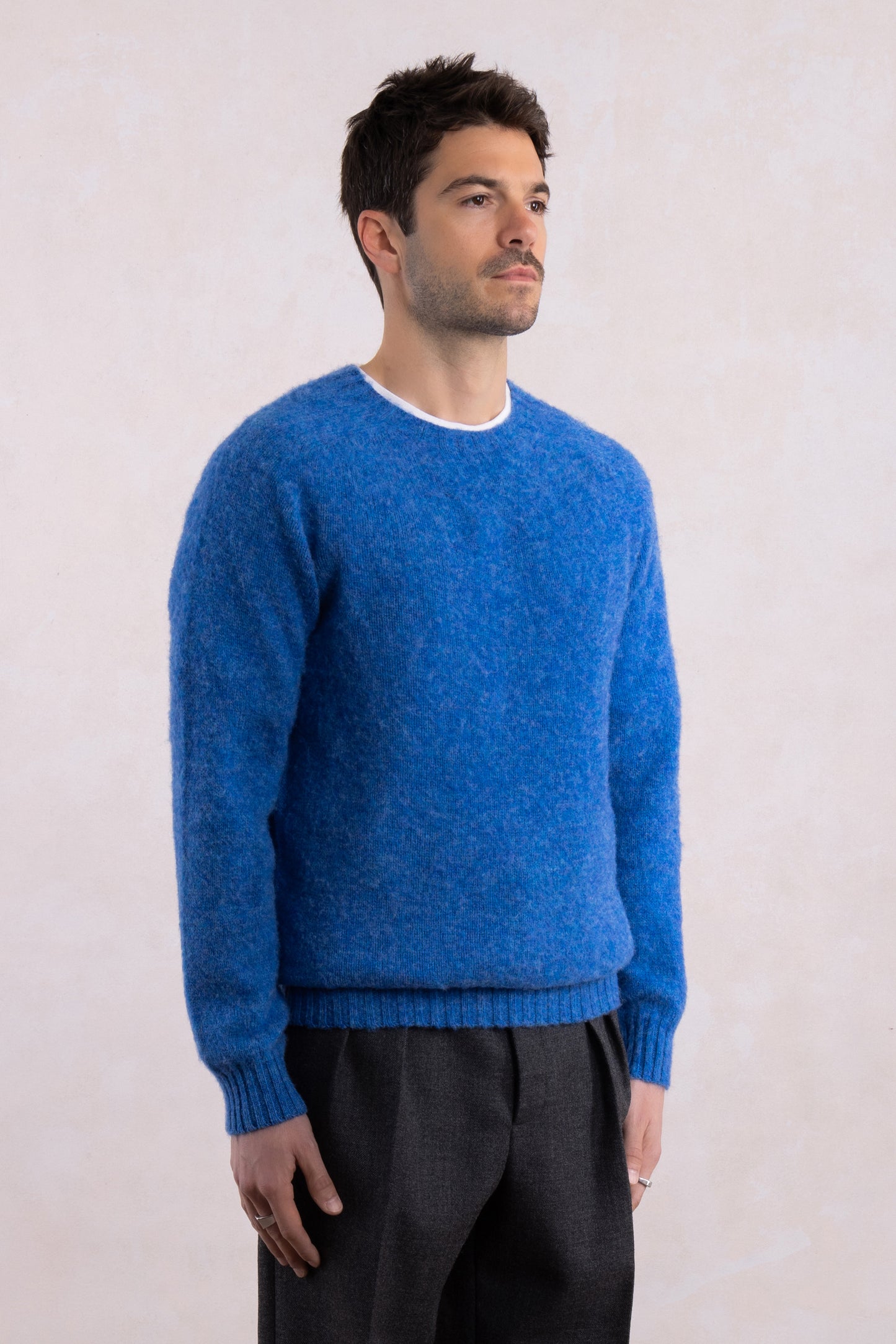 Pull Shaggy Dog en laine - Royal Blue