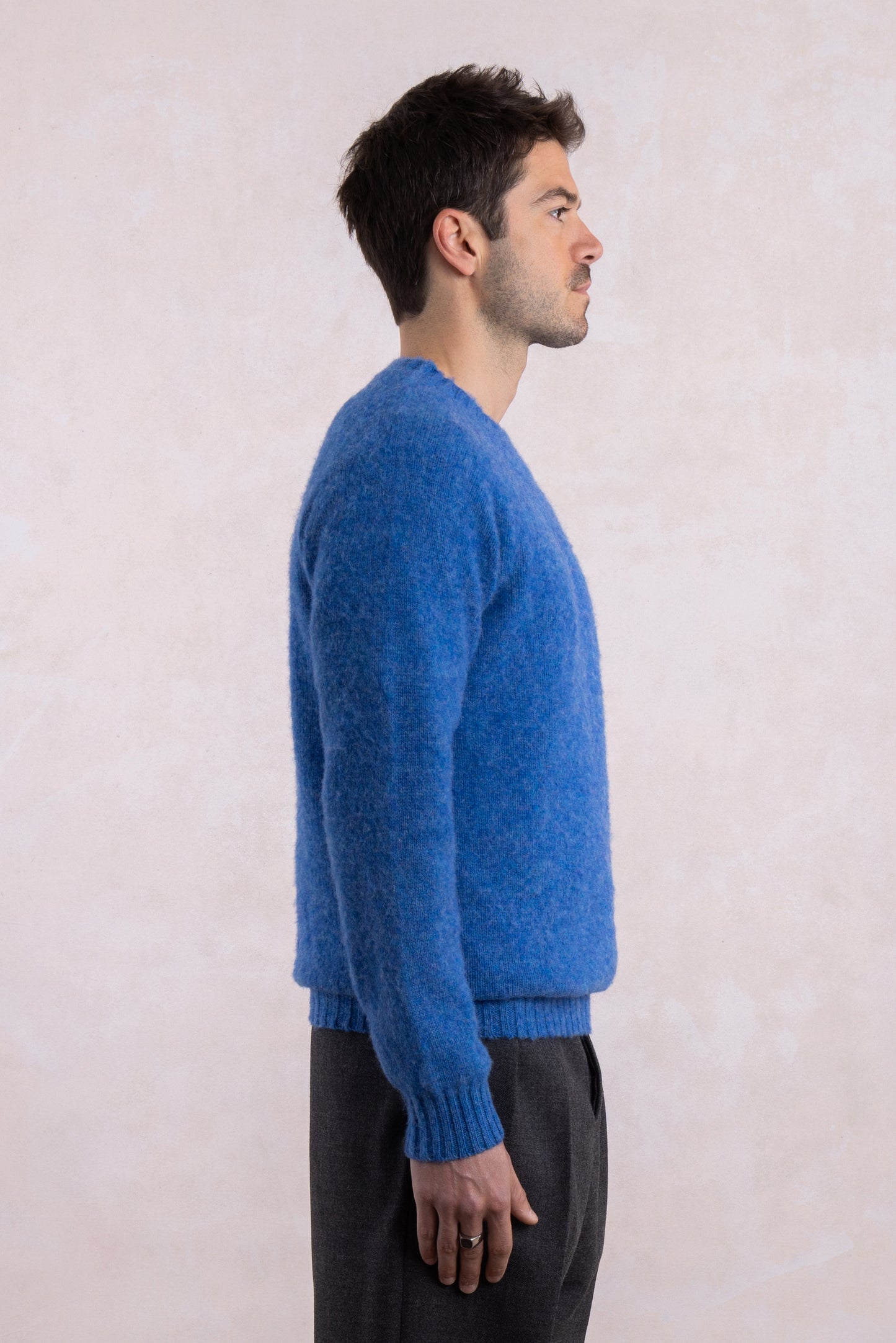 Pull Shaggy Dog en laine - Royal Blue
