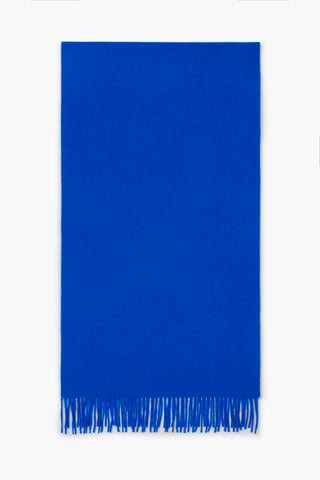 Écharpe en laine - Bleu roi