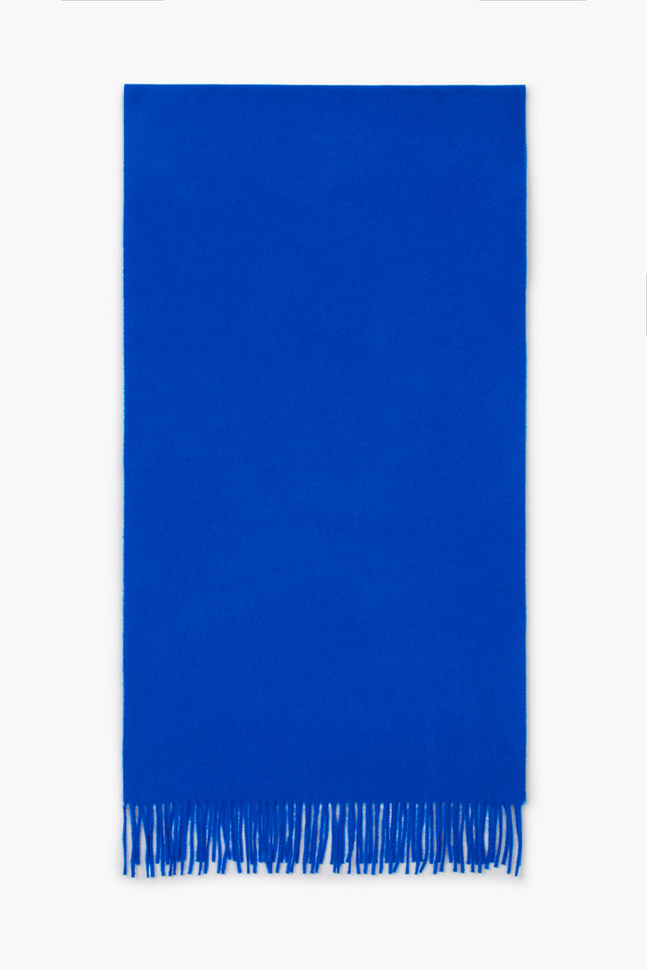 Écharpe en laine - Bleu roi