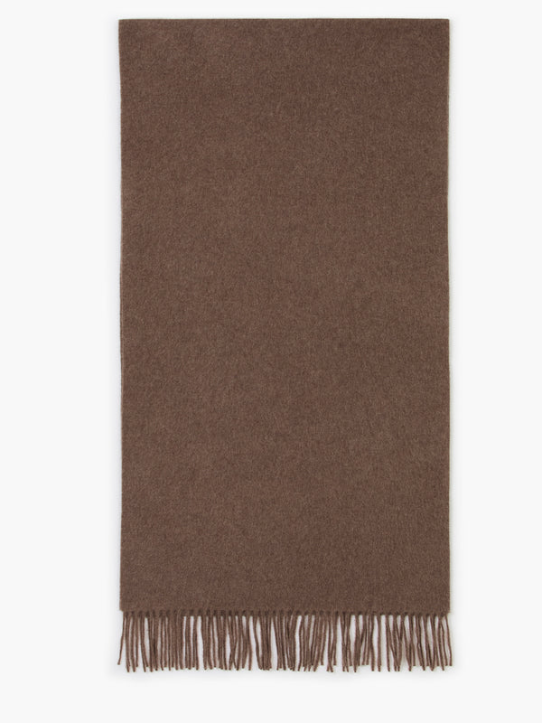 Wool Scarf - Brown