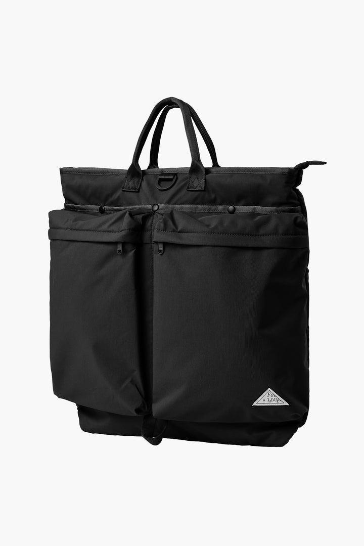 Tote Bag  'Metro Helmet Bag' en nylon - Noir