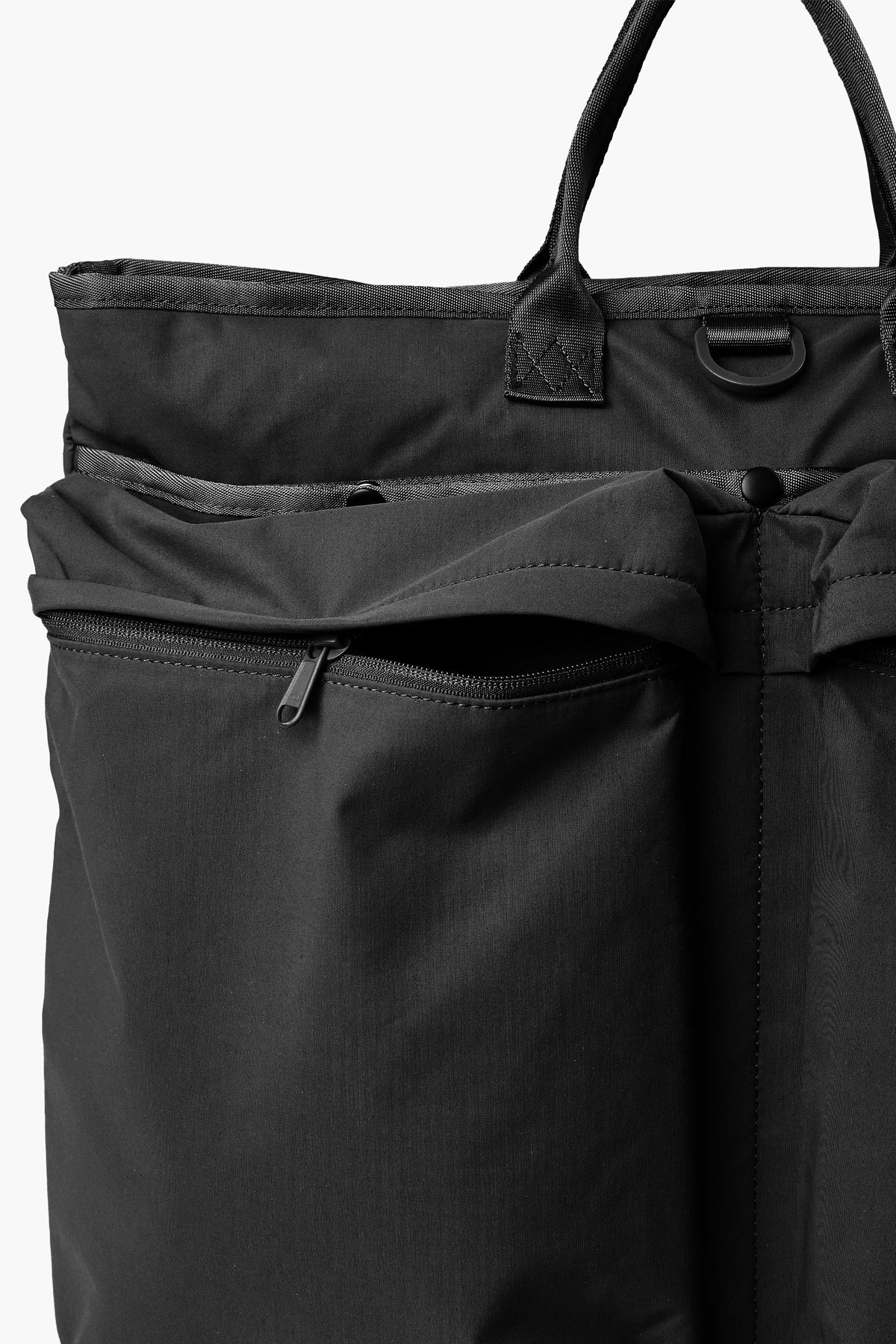 Tote Bag  'Metro Helmet Bag' en nylon - Noir