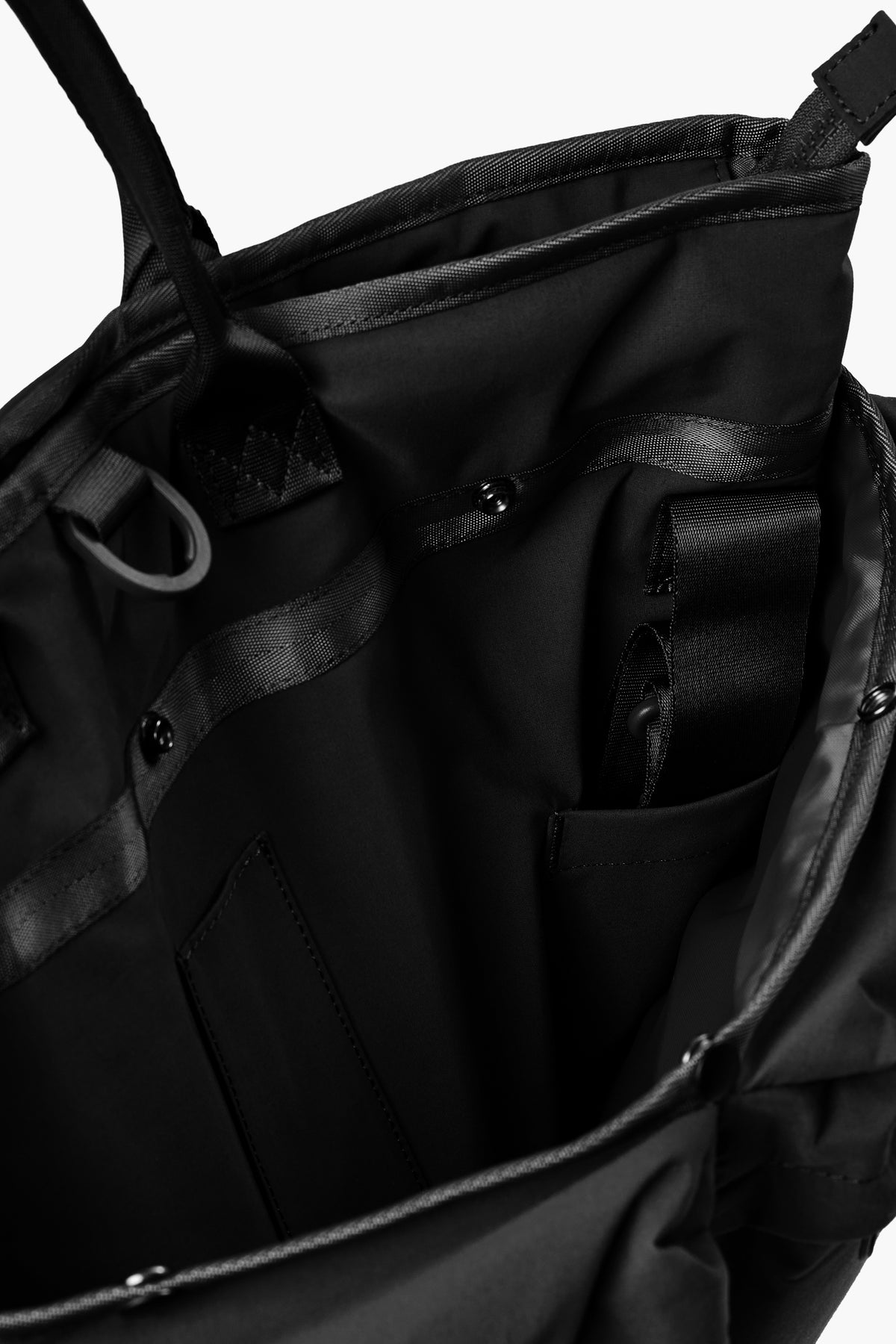 Tote Bag  'Metro Helmet Bag' en nylon - Noir