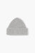 Alpaca Beanie - Light Grey Melange