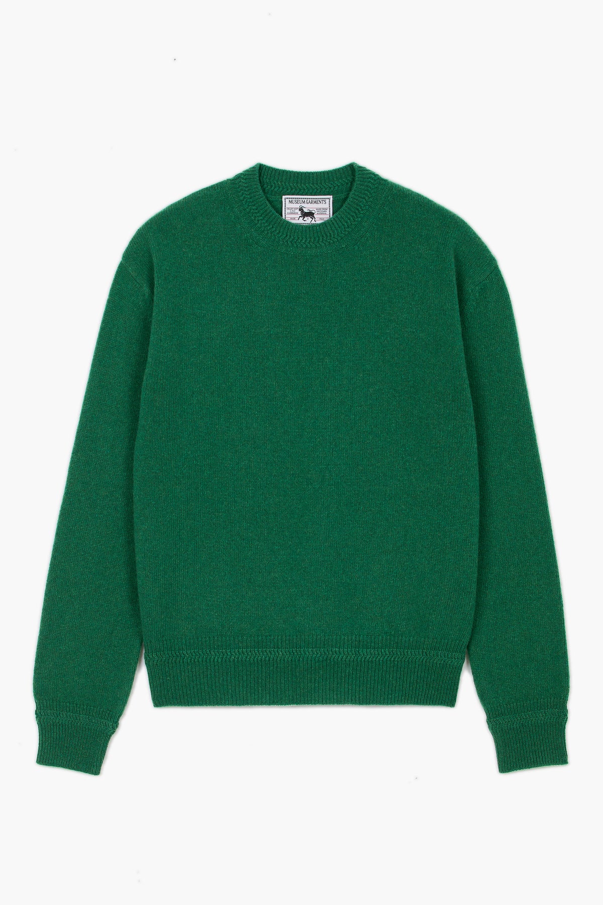 Relaxed Cashmere Crewneck - Green
