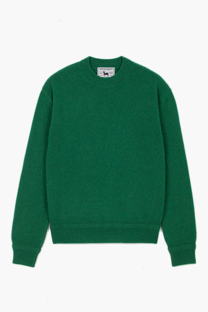 Relaxed Cashmere Crewneck - Groen