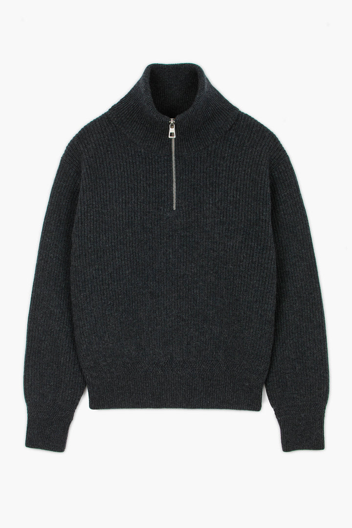 Sailor Sweater - Lambswool Charcoal