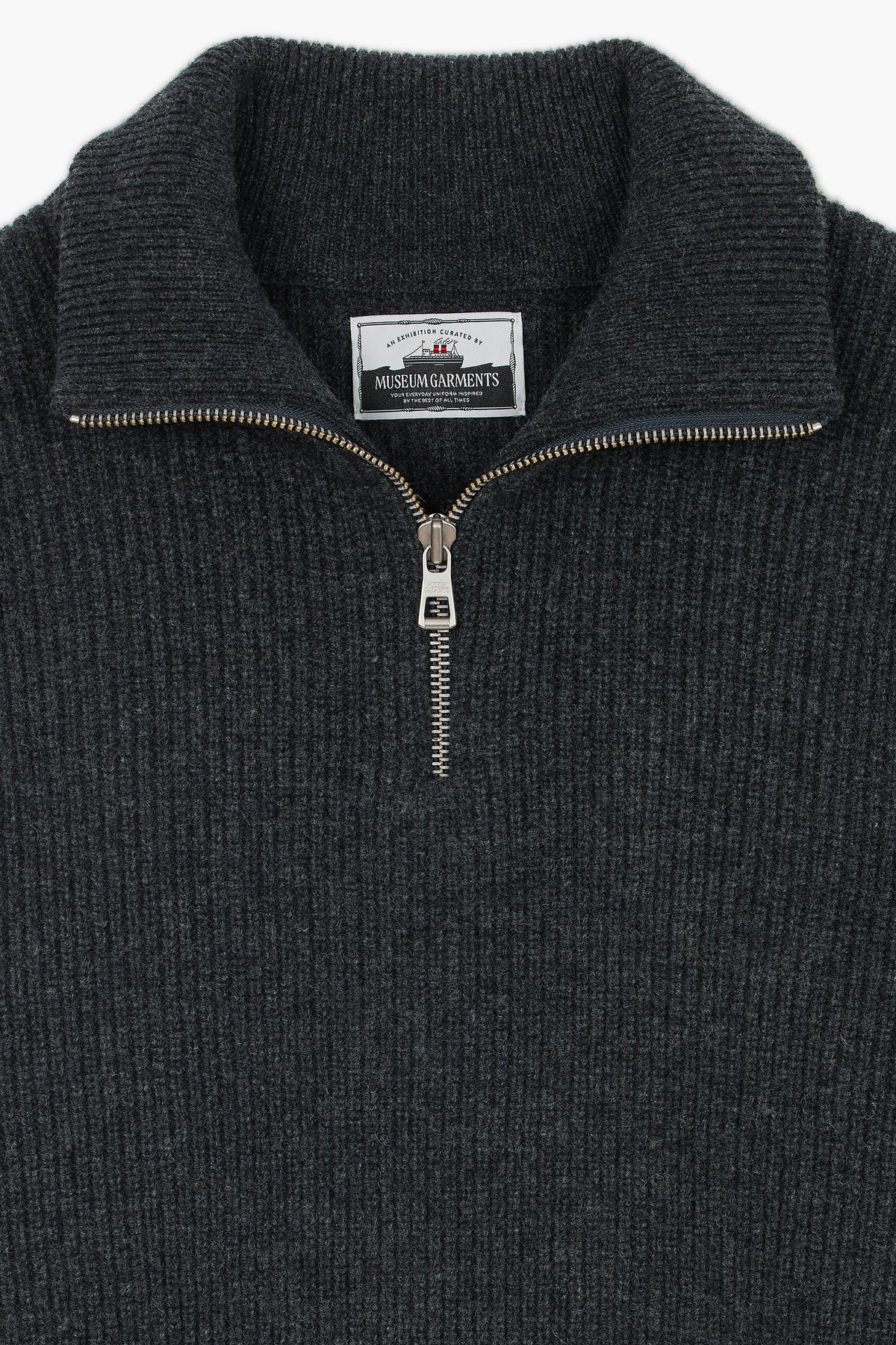 Sailor Sweater - Lambswool Charcoal