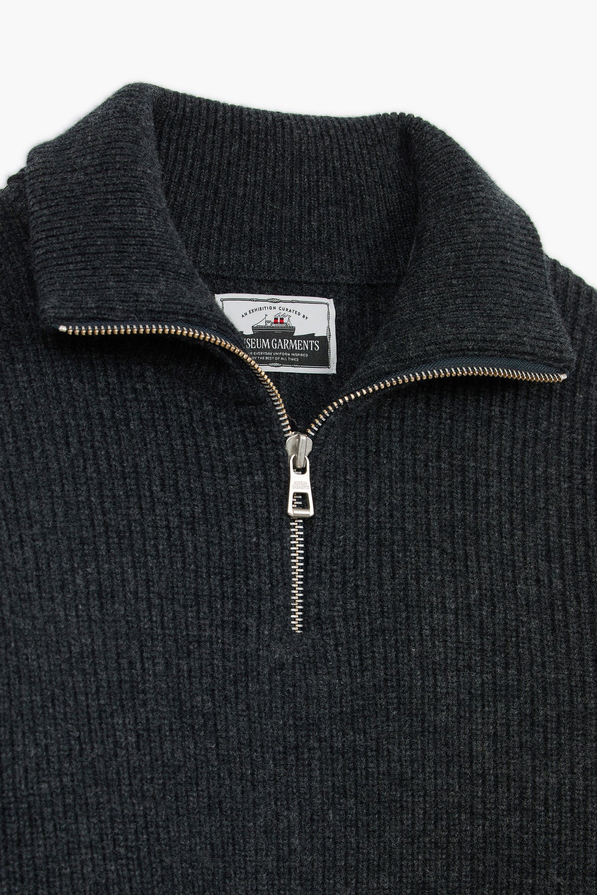 Sailor Sweater - Lambswool Charcoal