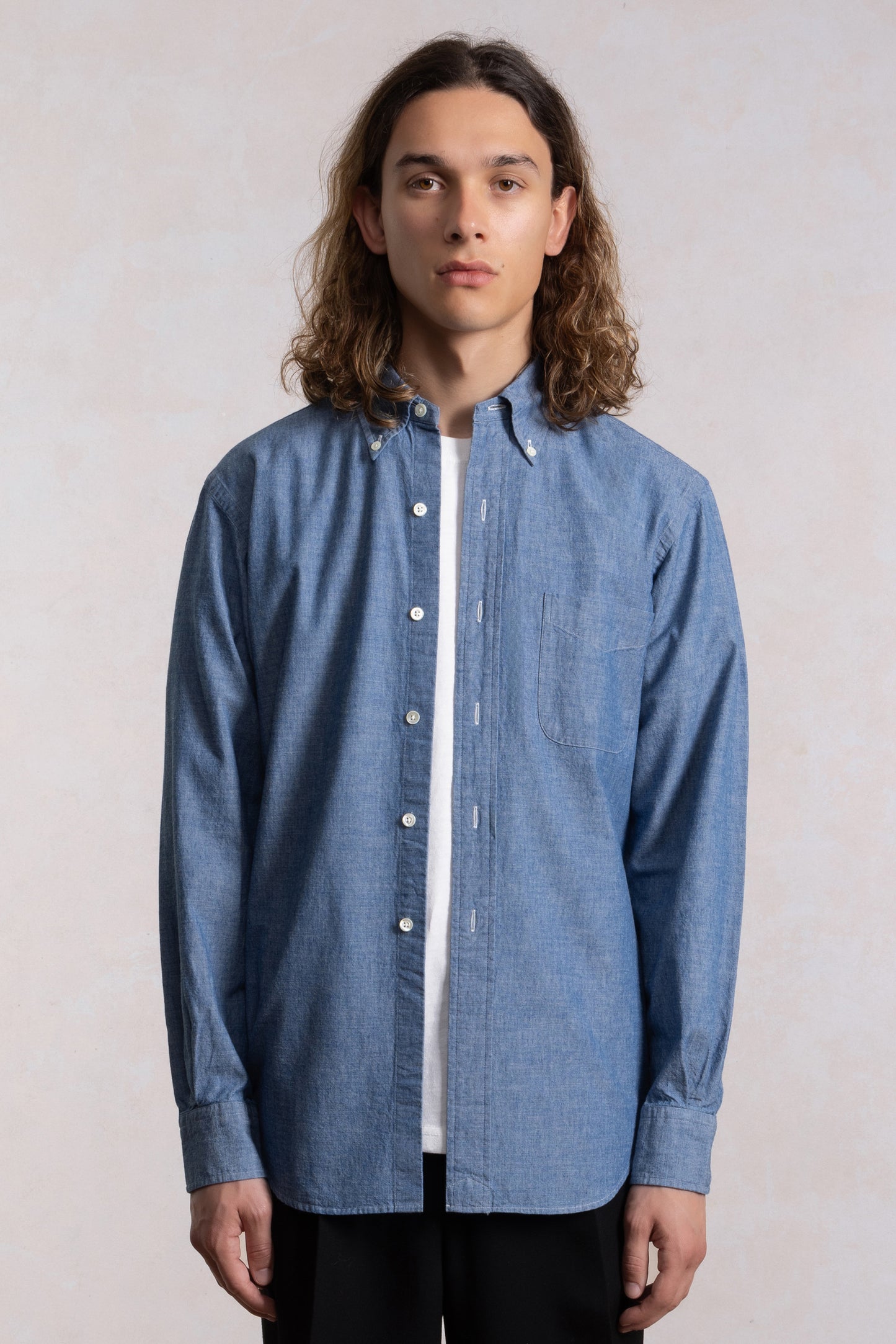 'Vintage Ivy' Shirt - Chambray