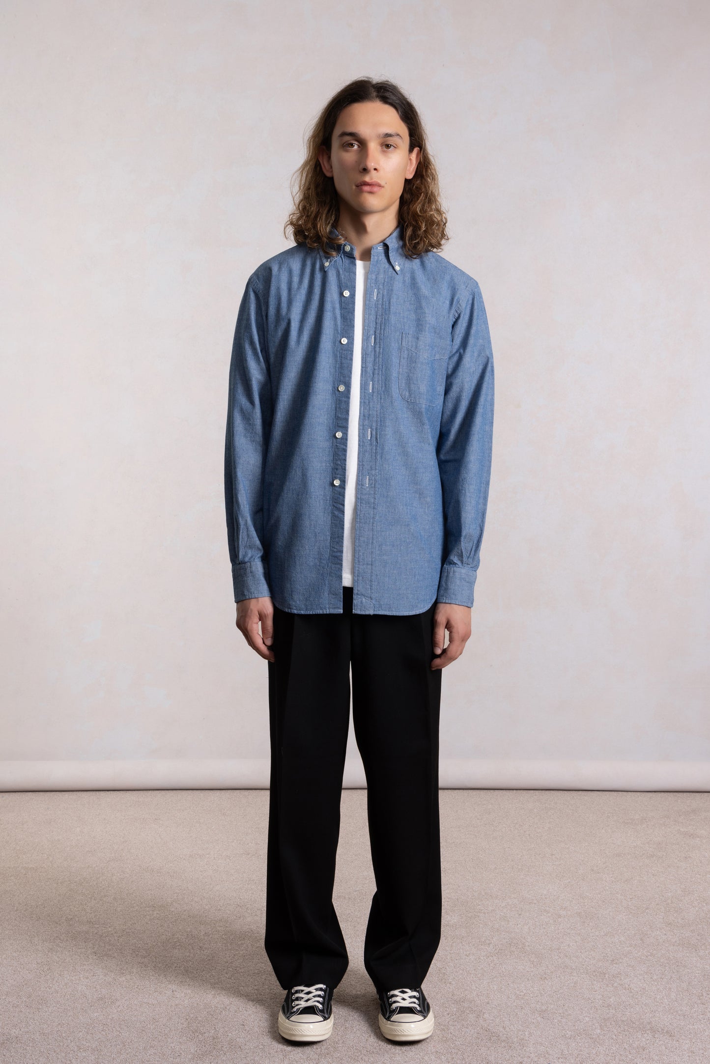 'Vintage Ivy' Shirt - Chambray