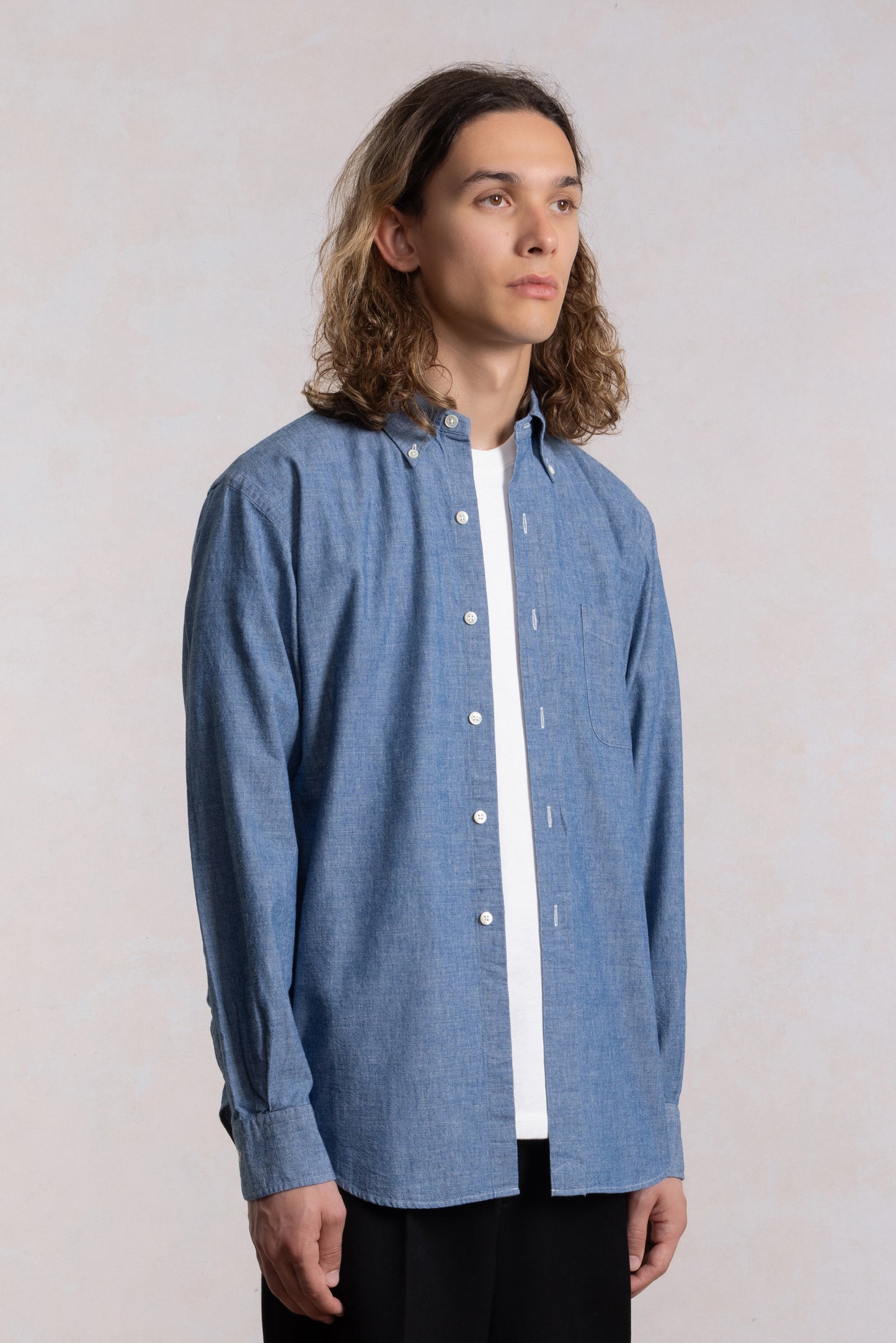 'Vintage Ivy' Shirt - Chambray