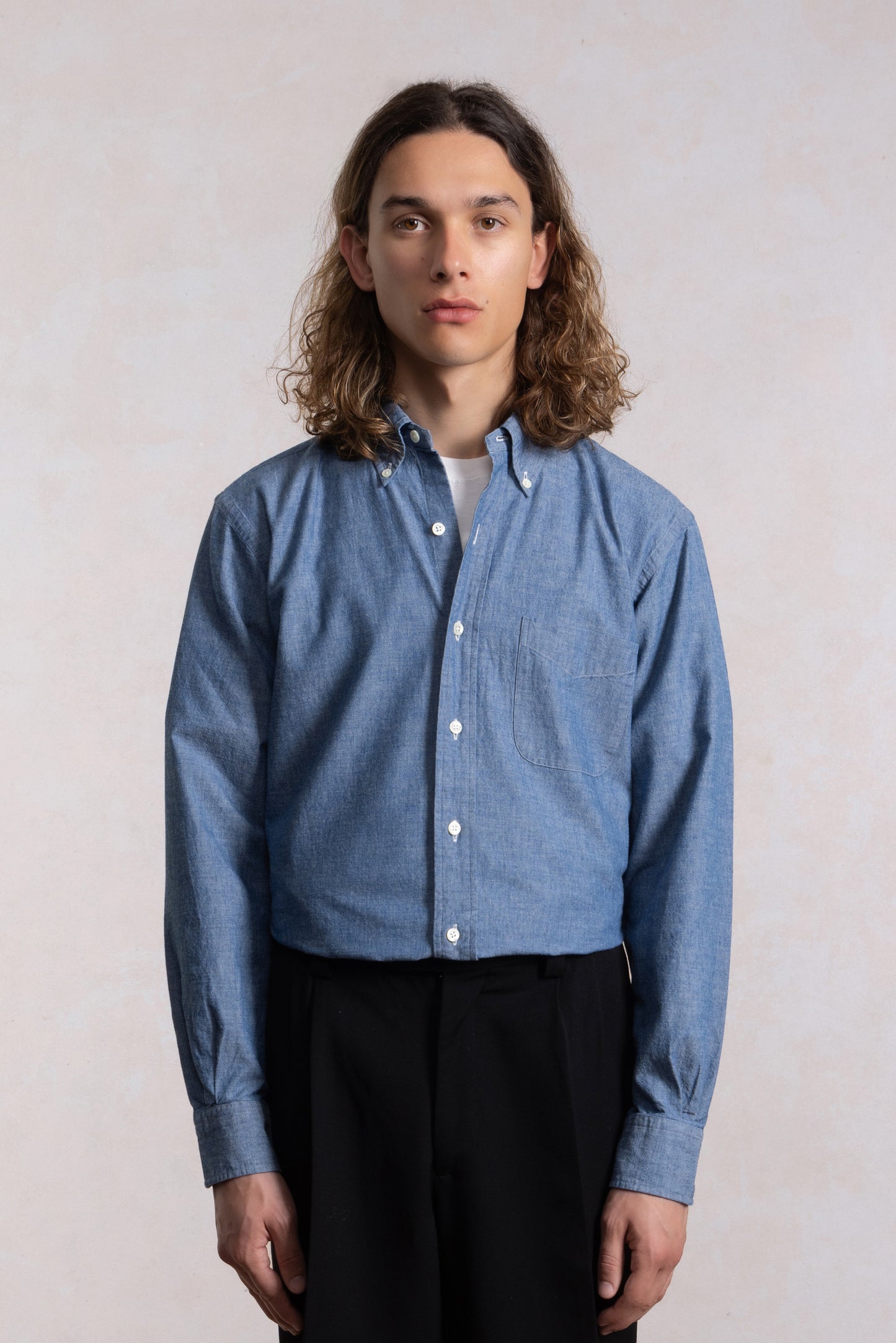 'Vintage Ivy' Shirt - Chambray